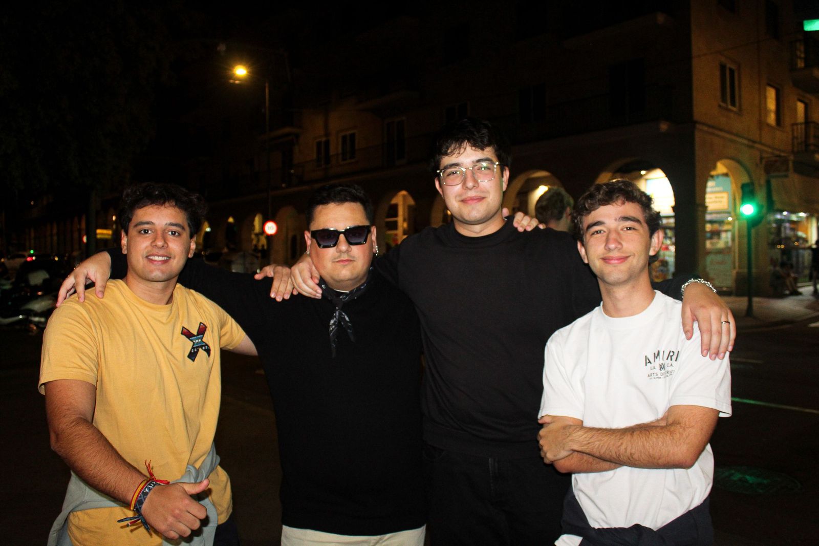 Salamanca de noche, sábado 18 de octubre