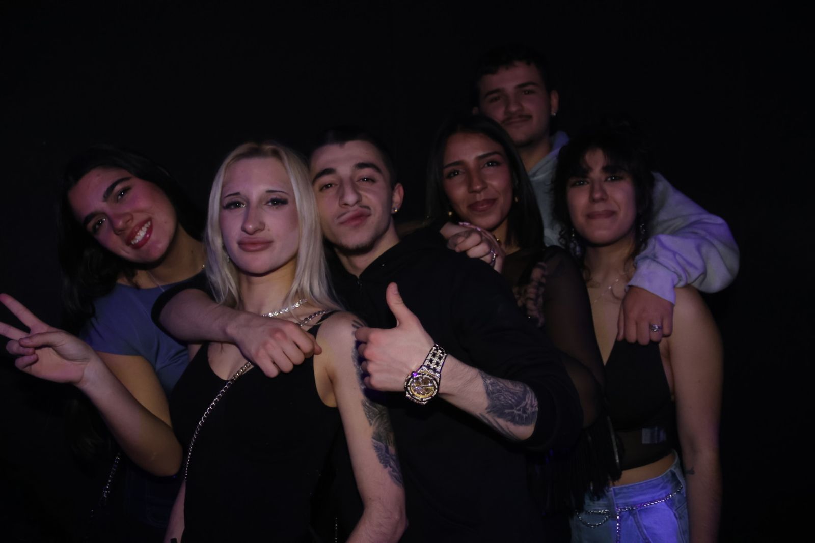 Salamanca de noche, sábado 17 de enero