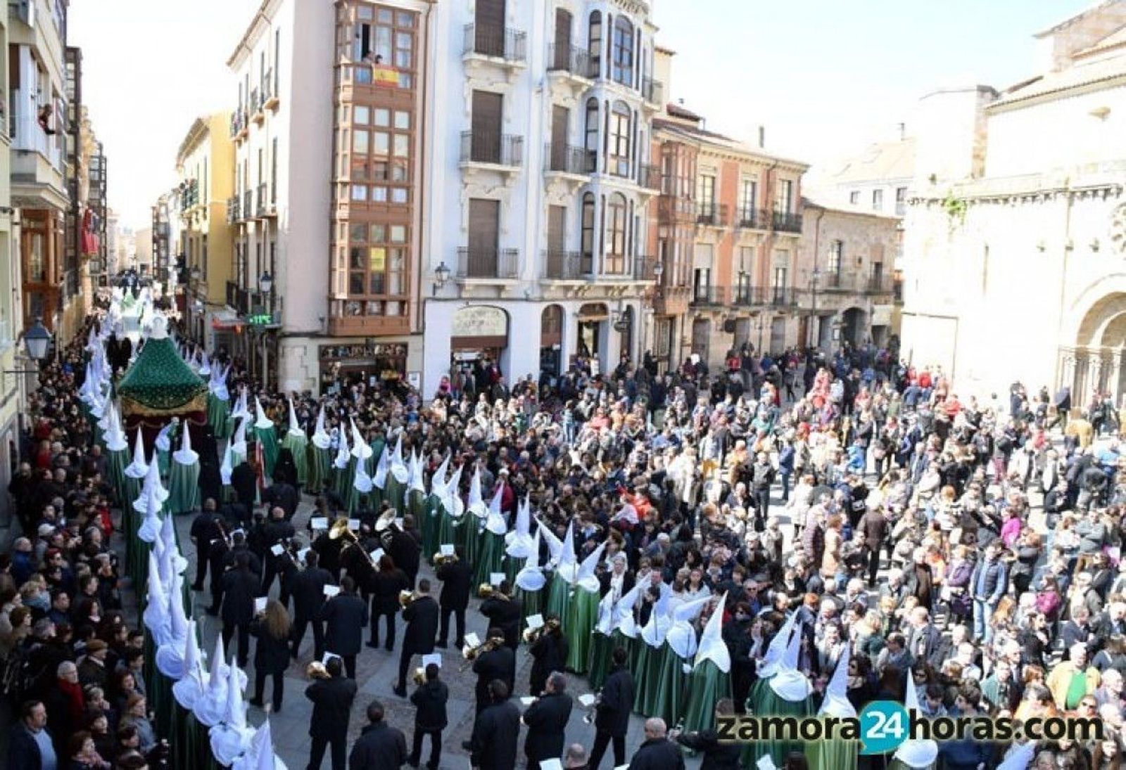 Procesión de la Virgen de la Esperanza.Archivo