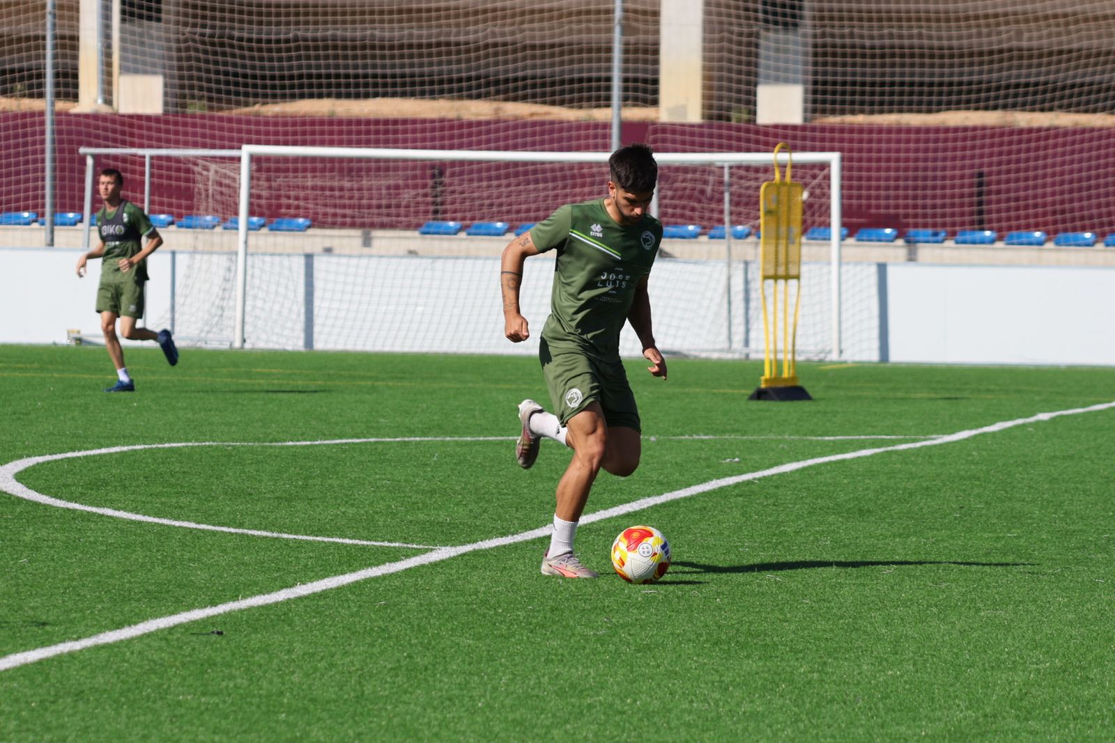 Primer entrenamiento de Mario Simón como entrenador de Unionistas