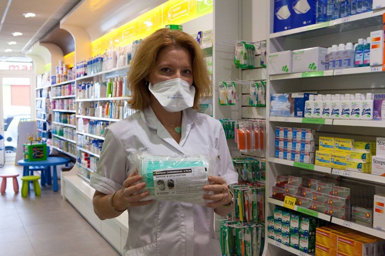 Farmaceutica mascarilla