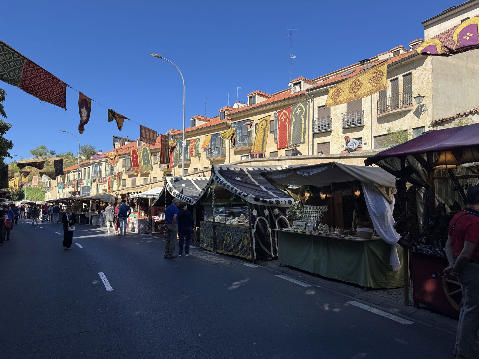 Comienza el mercado medieval en la Vaguada de la Palma