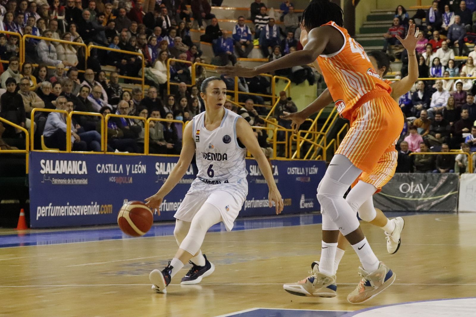 Silvia Domínguez, ante Schio | FOTO SALAMANCA24HORAS.COM