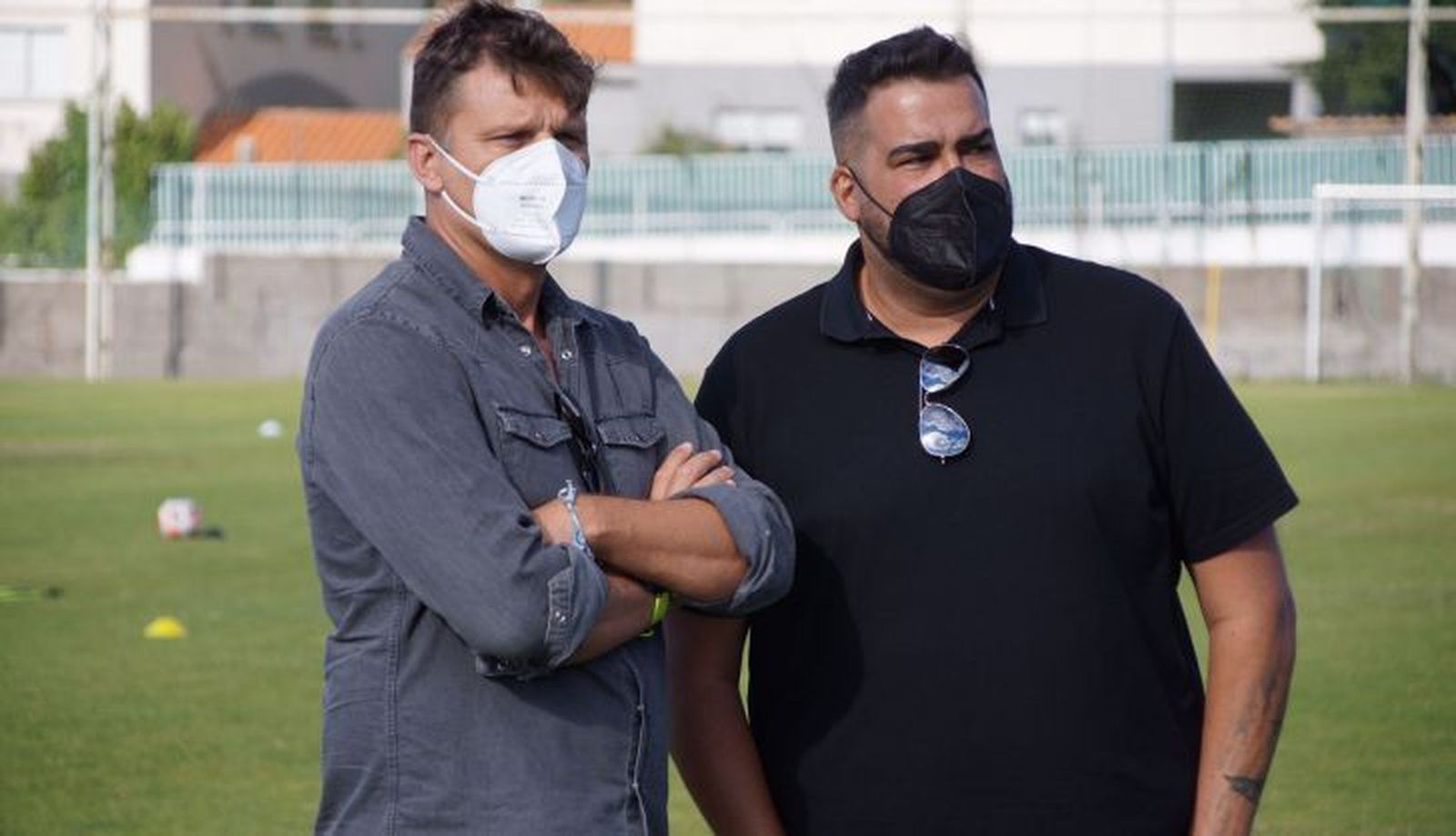 Toni García y Sandoval, en un entrenamiento / FOTO SALAMANCA24HORAS.COM