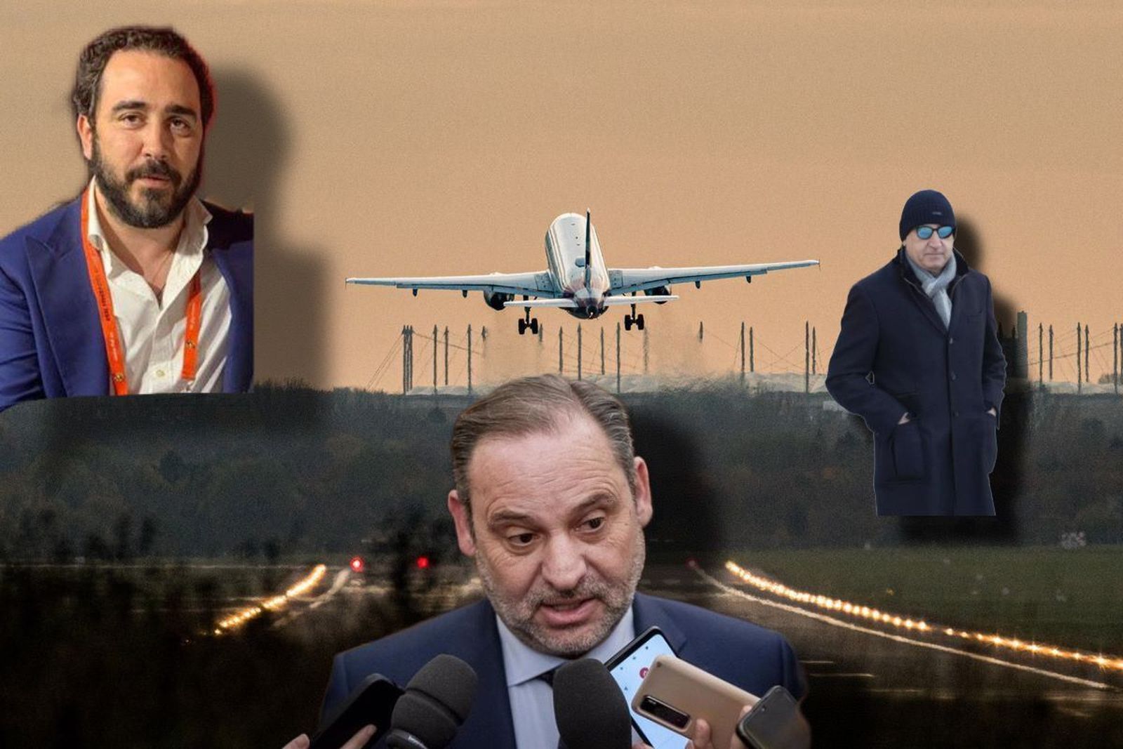 Aldama, Koldo y Ábalos. Archivo