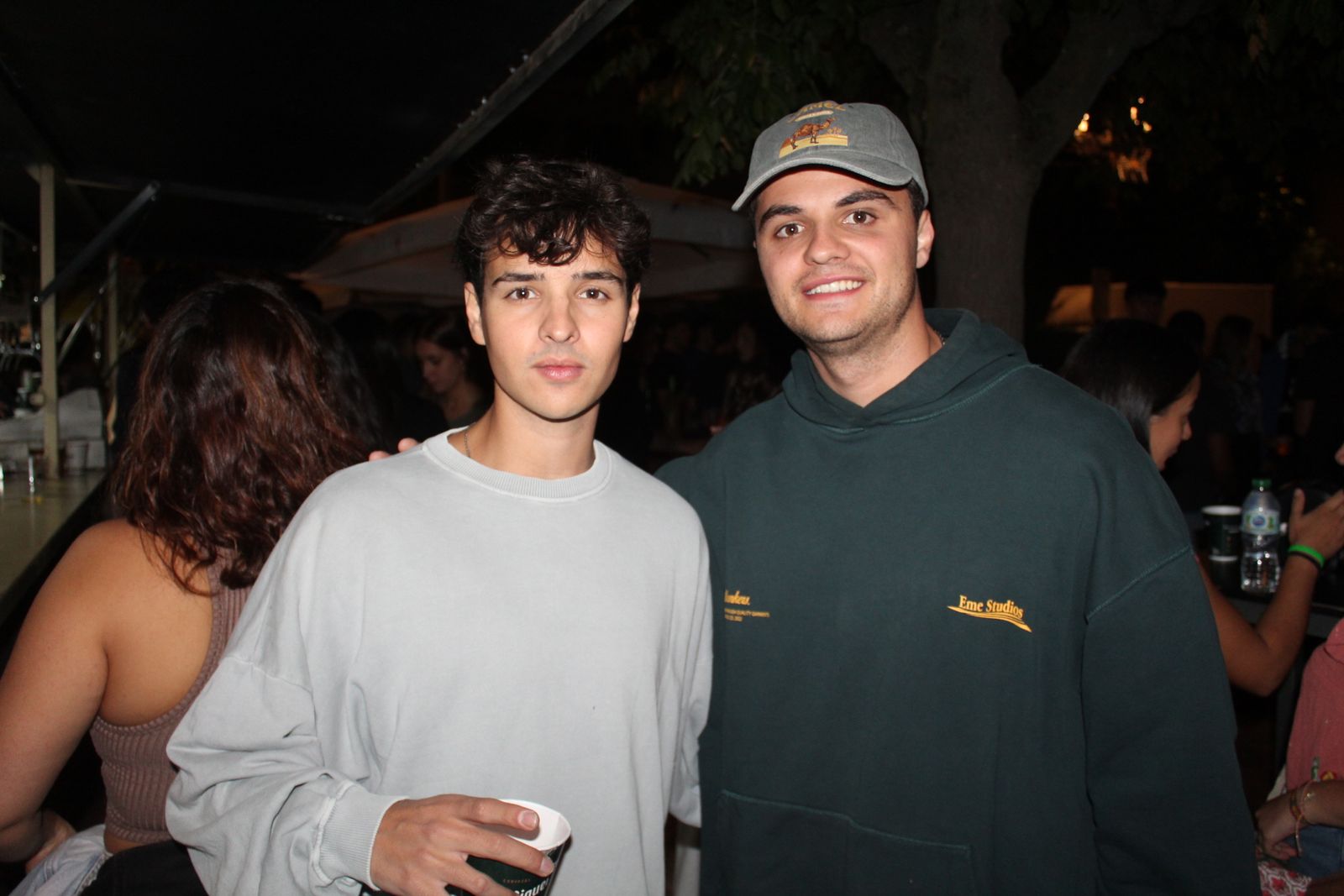 Ambiente en la Feria de Día en la tarde de este jueves