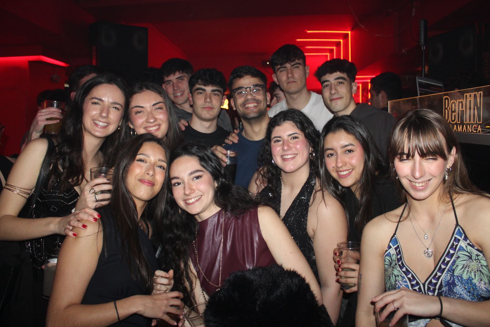 Salamanca de noche, jueves 5 de febrero