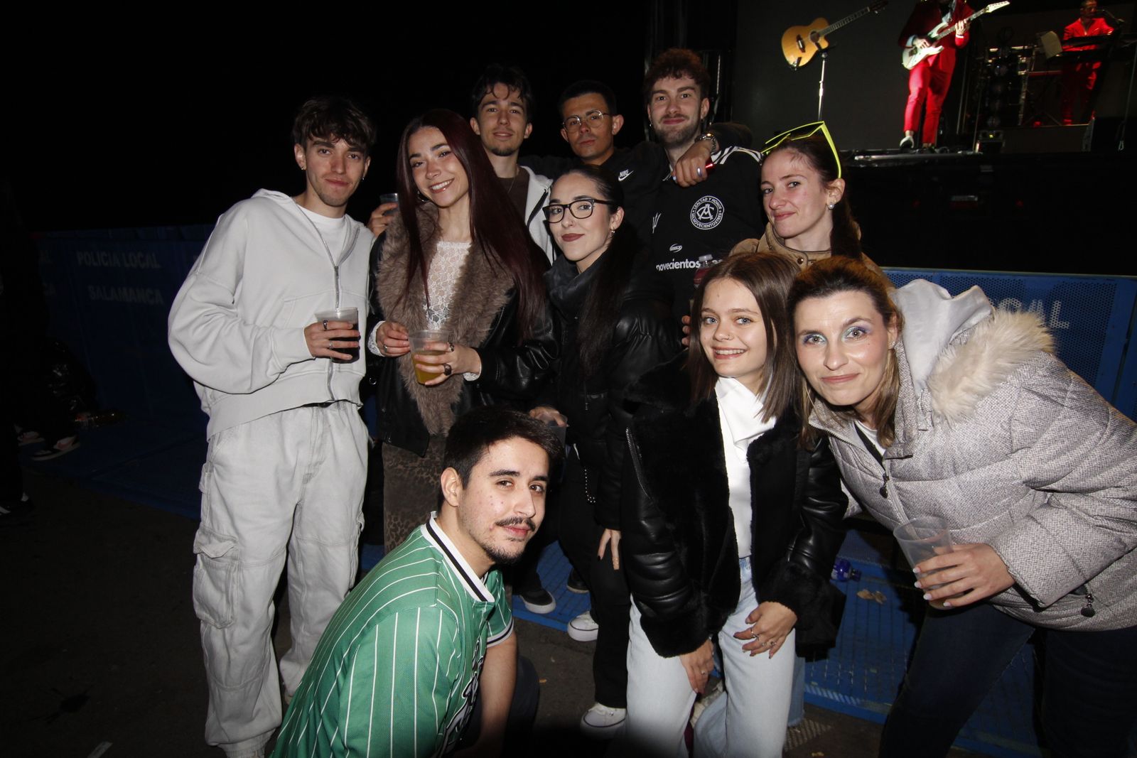 Salamanca de noche, sábado 16 de mayo
