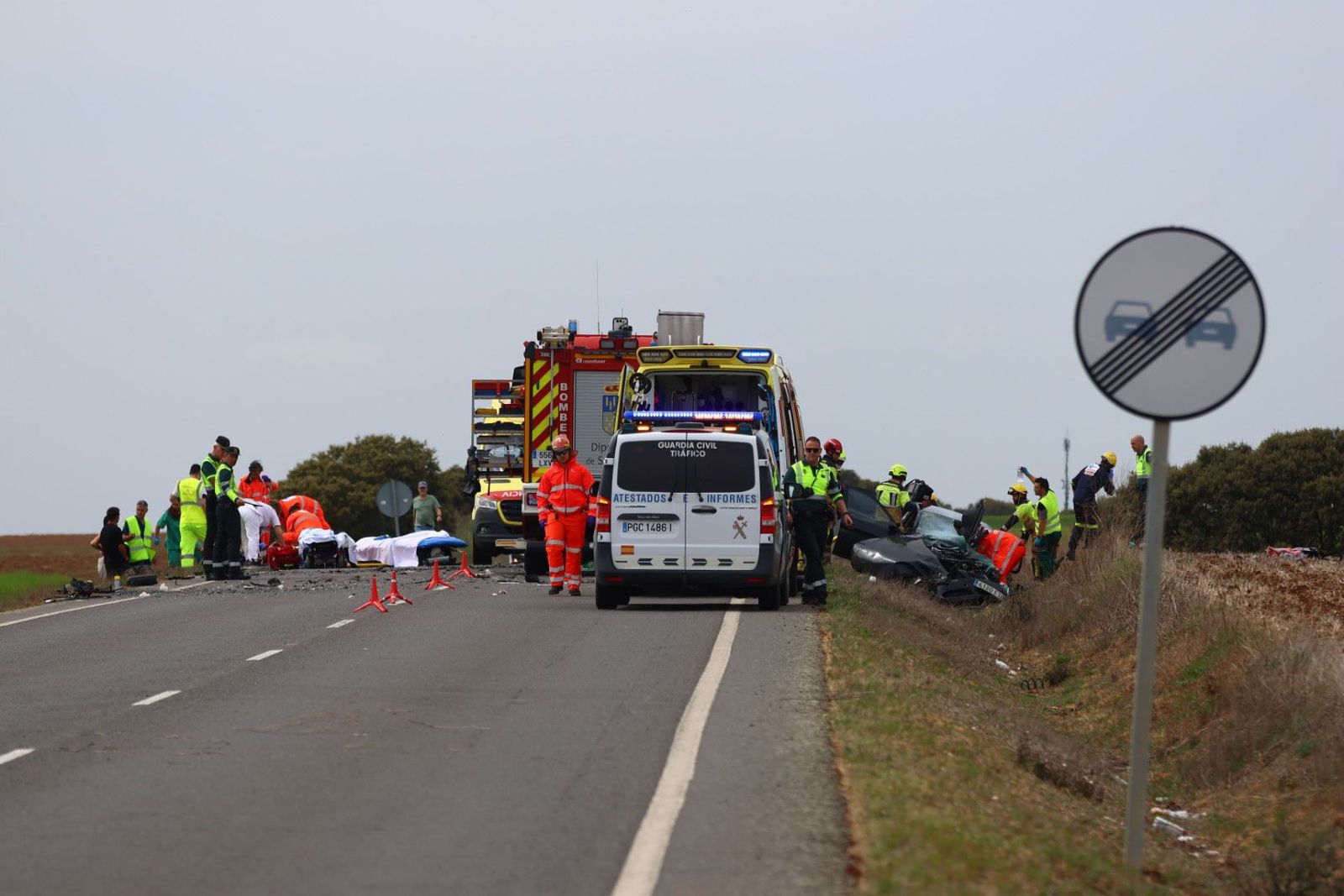 Accidente en Parada de arriba