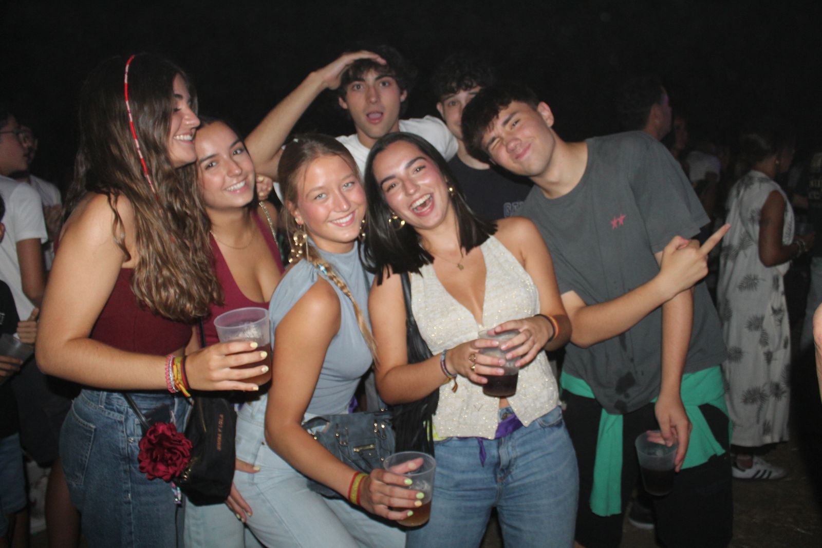 Salamanca de noche, sábado 23 de agosto