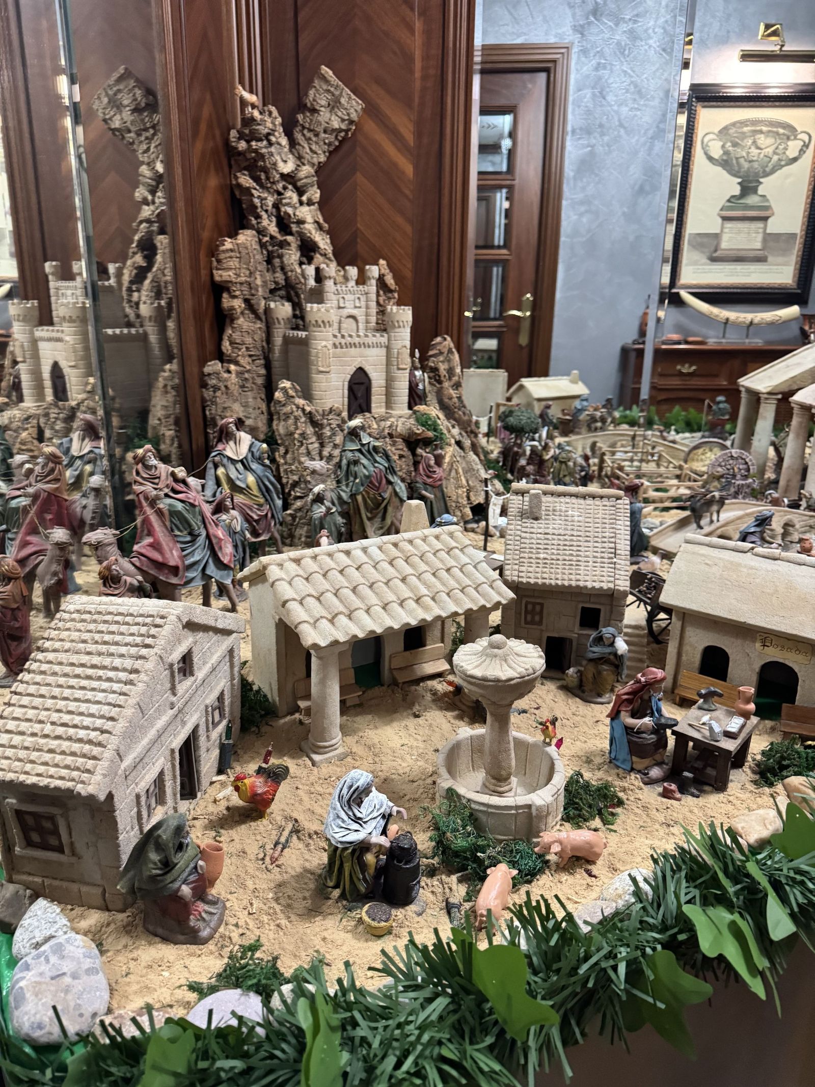 J.L.L.M.   Belén en una vivienda de la avenida de Villamayor (3)