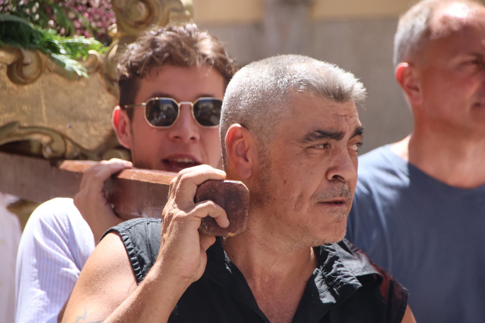 Procesión y ofrenda floral en honor de Nuestra Señora de la Asunción en Guijuelo