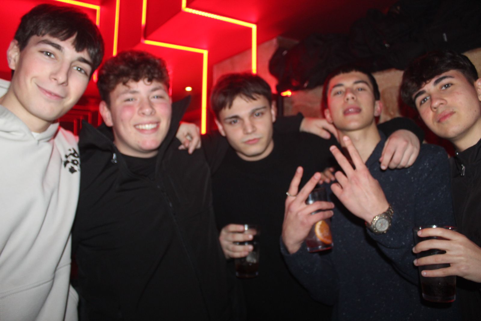 Salamanca de noche, sabado 24 de enero