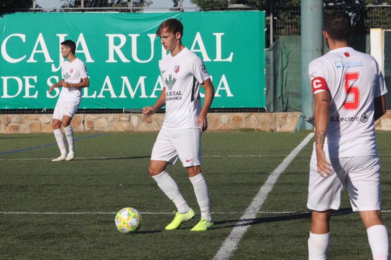 Óscar Poveda, ante el Diocesanos / FOTO: UD Santa Marta