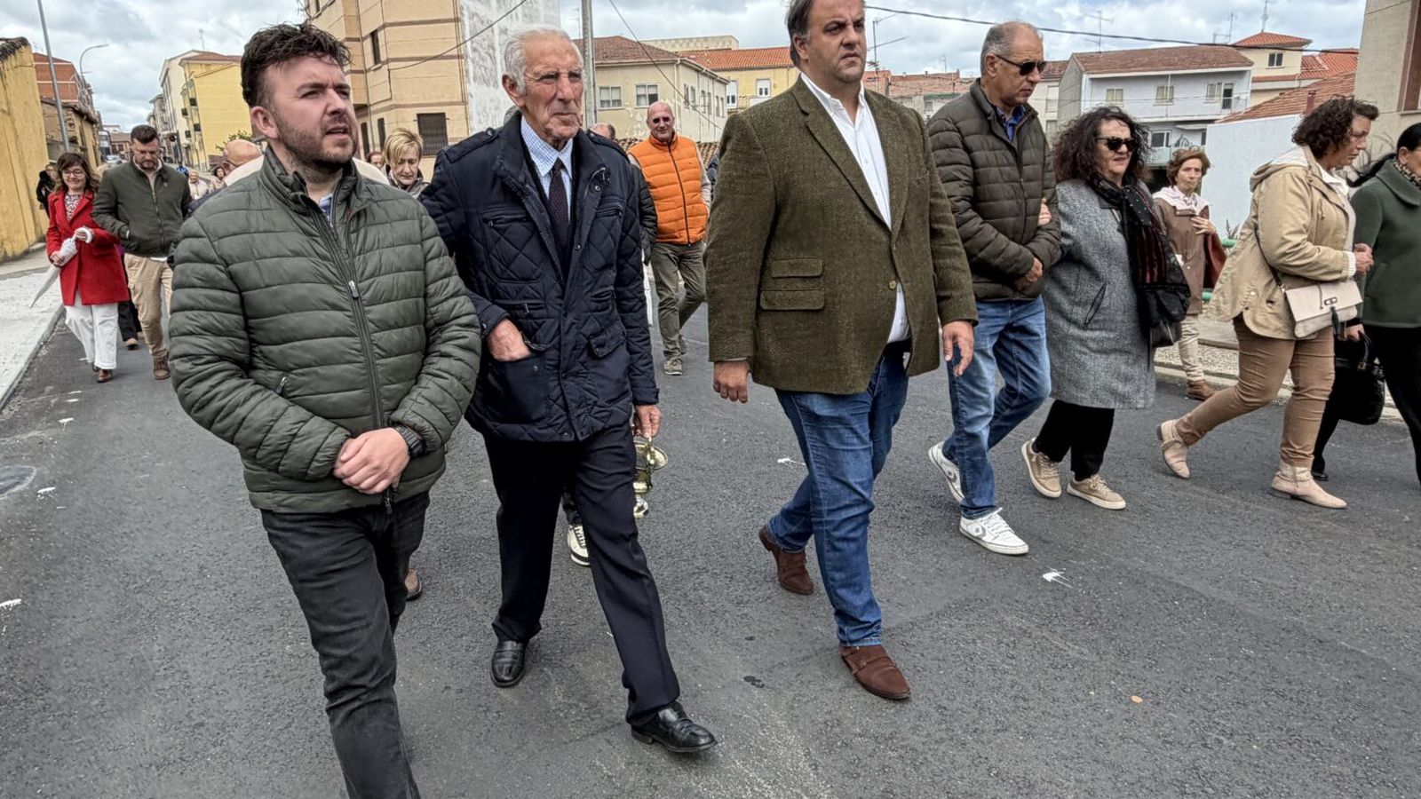 Guijuelo saca en procesión a San Isidro Labrador