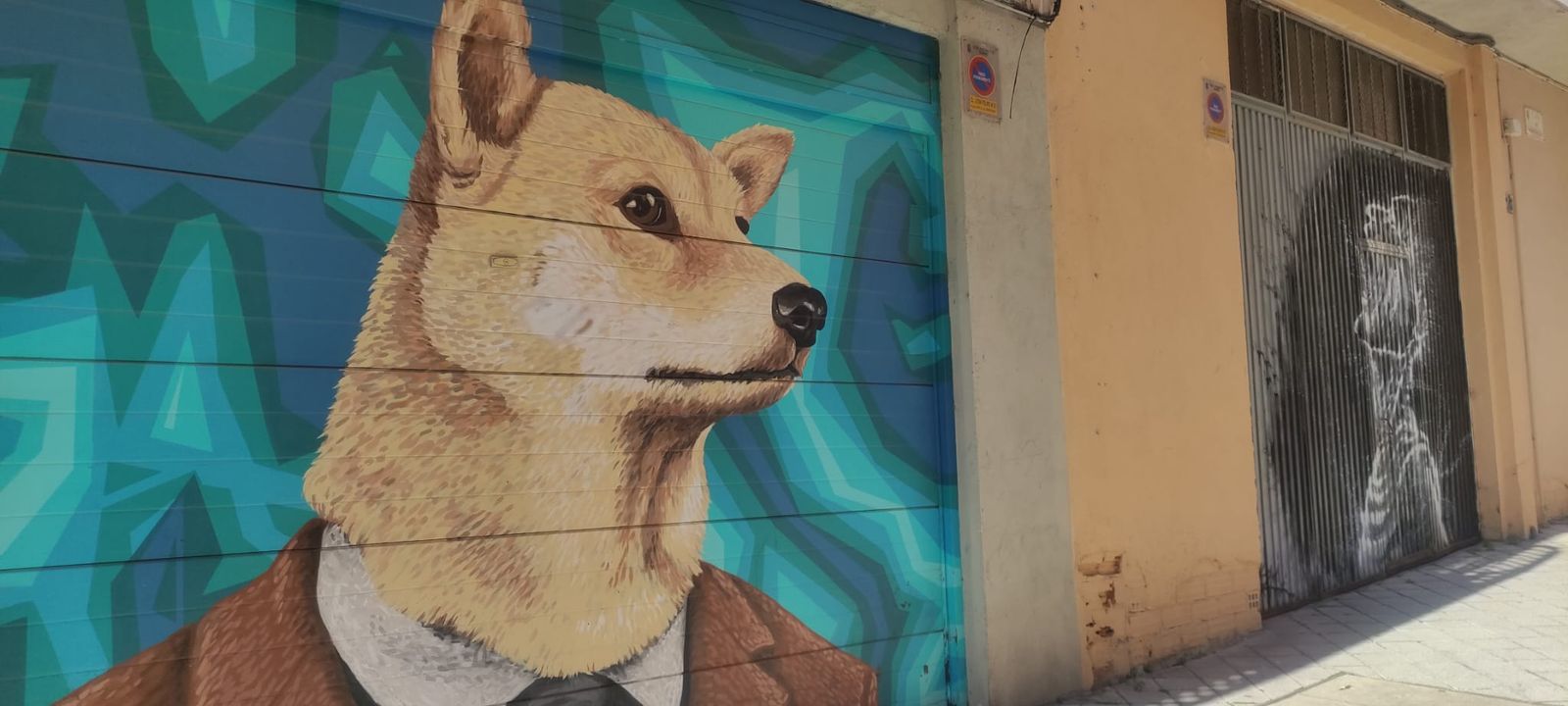 Un garaje del barrio del Oeste