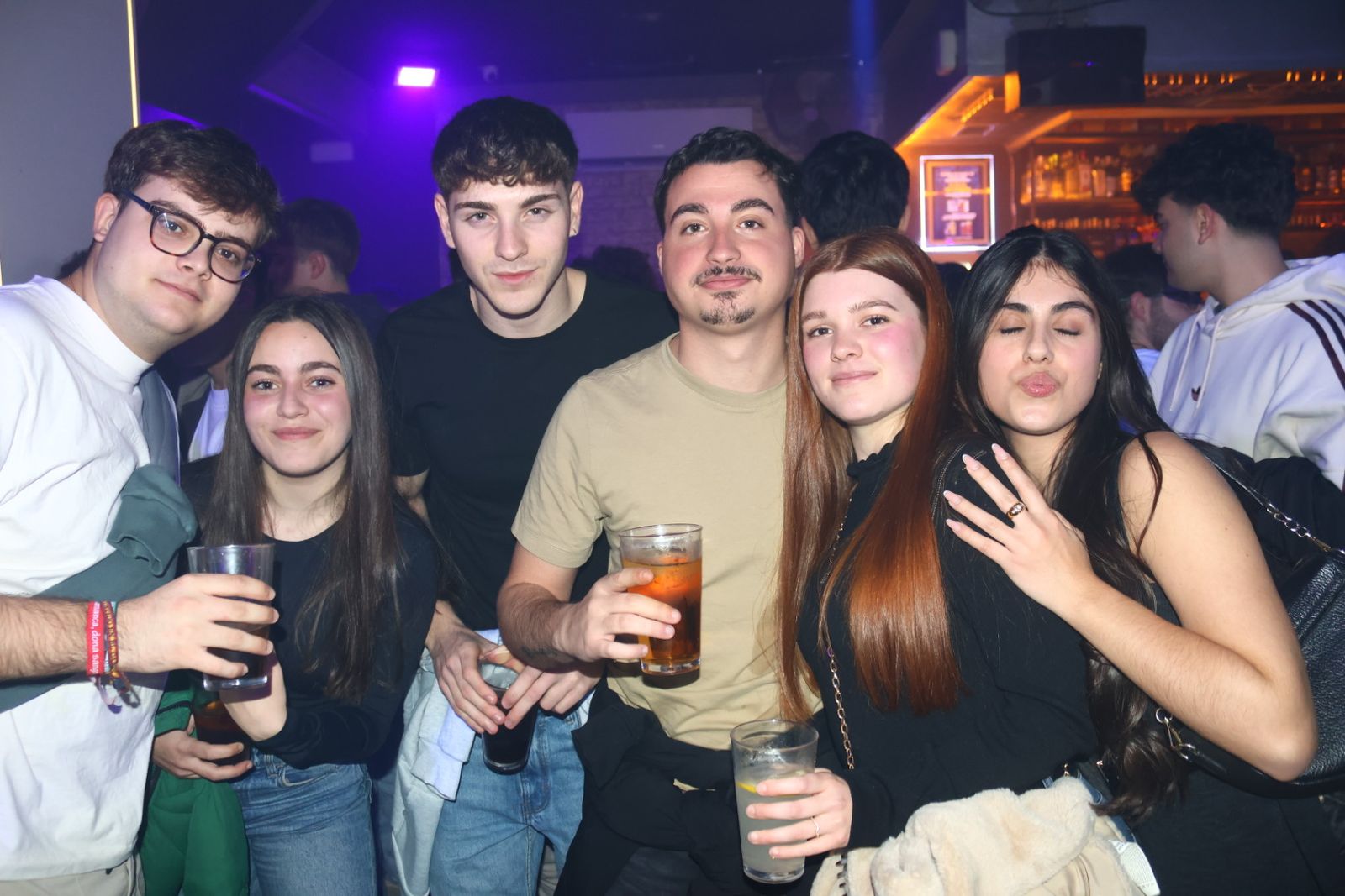 Salamanca de noche, viernes 20 de febrero