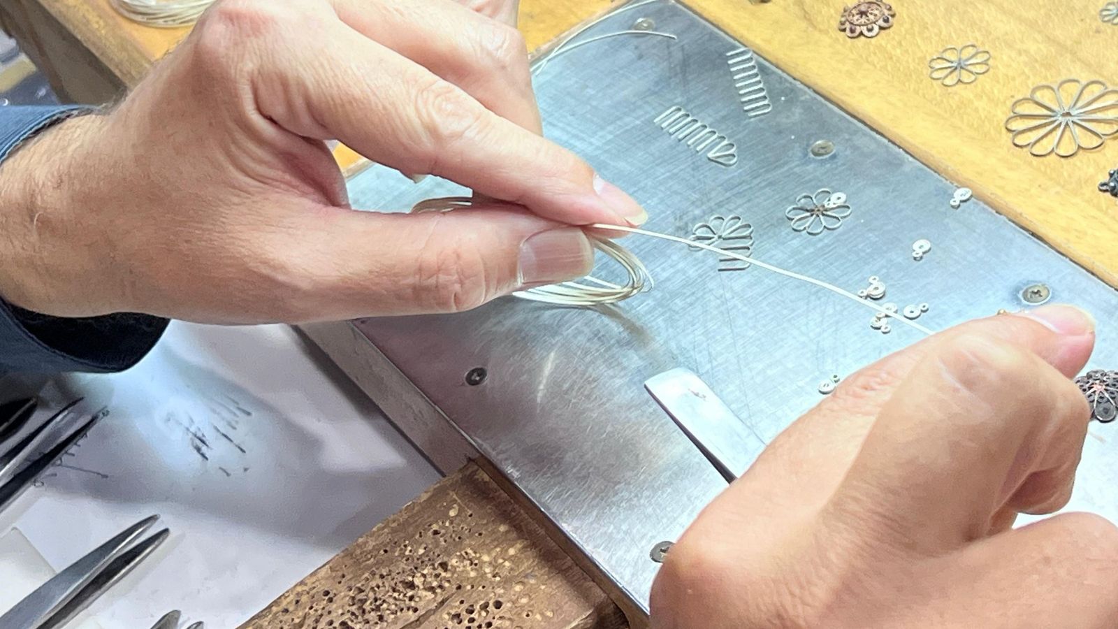 Taller de filigrana charra