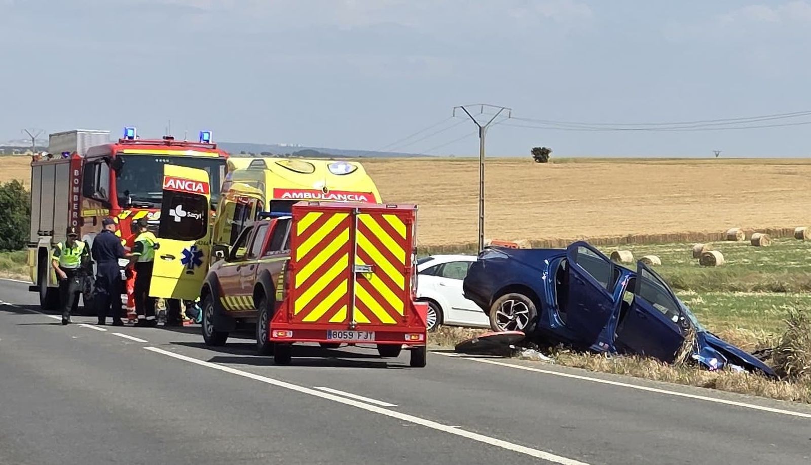 Accidente en Golpejas