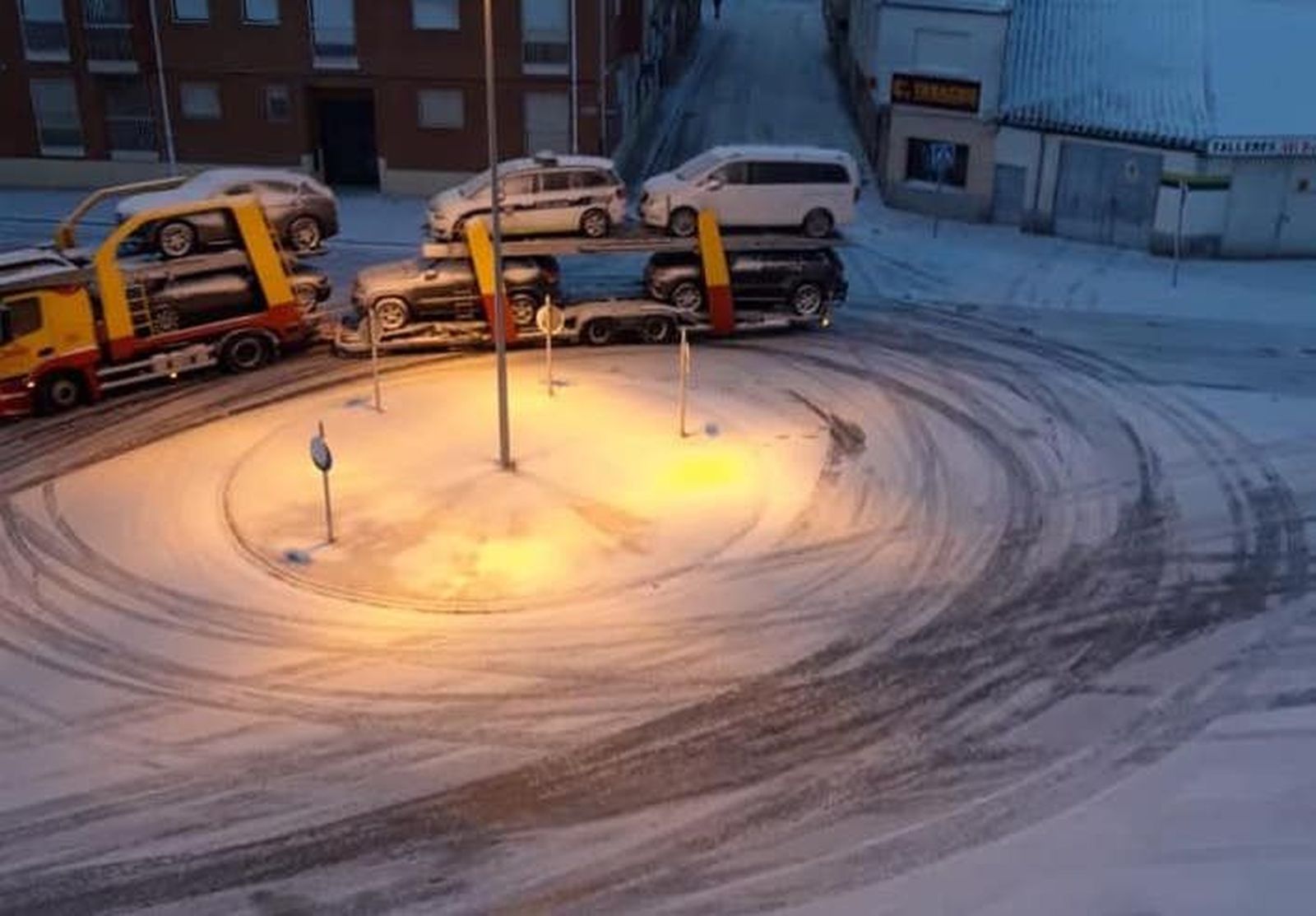 NIEVE EN PEÑARANDA