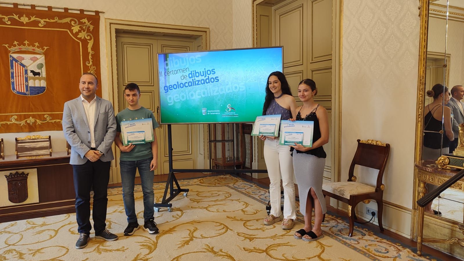 Entrega de los galardones del Concurso de Dibujos Geolocalizados