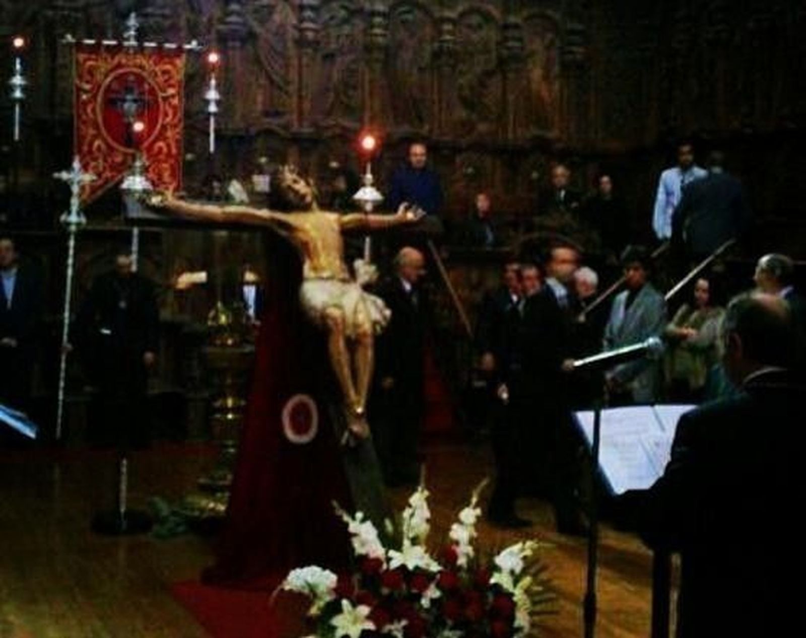 El Cristo de la Agonía Redentora recoge los versos del Poeta ante la Cruz