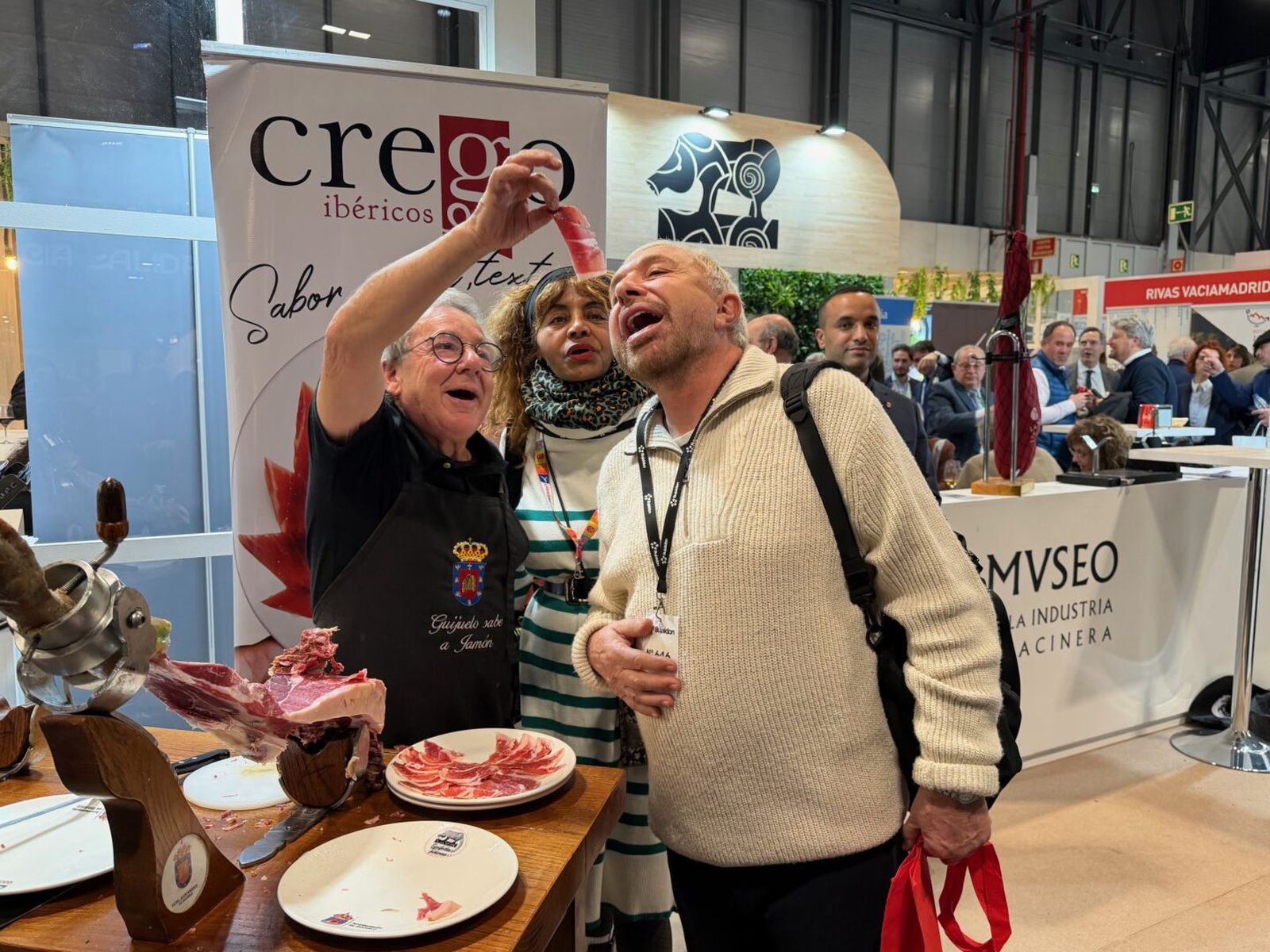 Maldini, Fernando Romay, Makoke o Regina dos Santos: el stand de Guijuelo vuelve a triunfar en Fitur