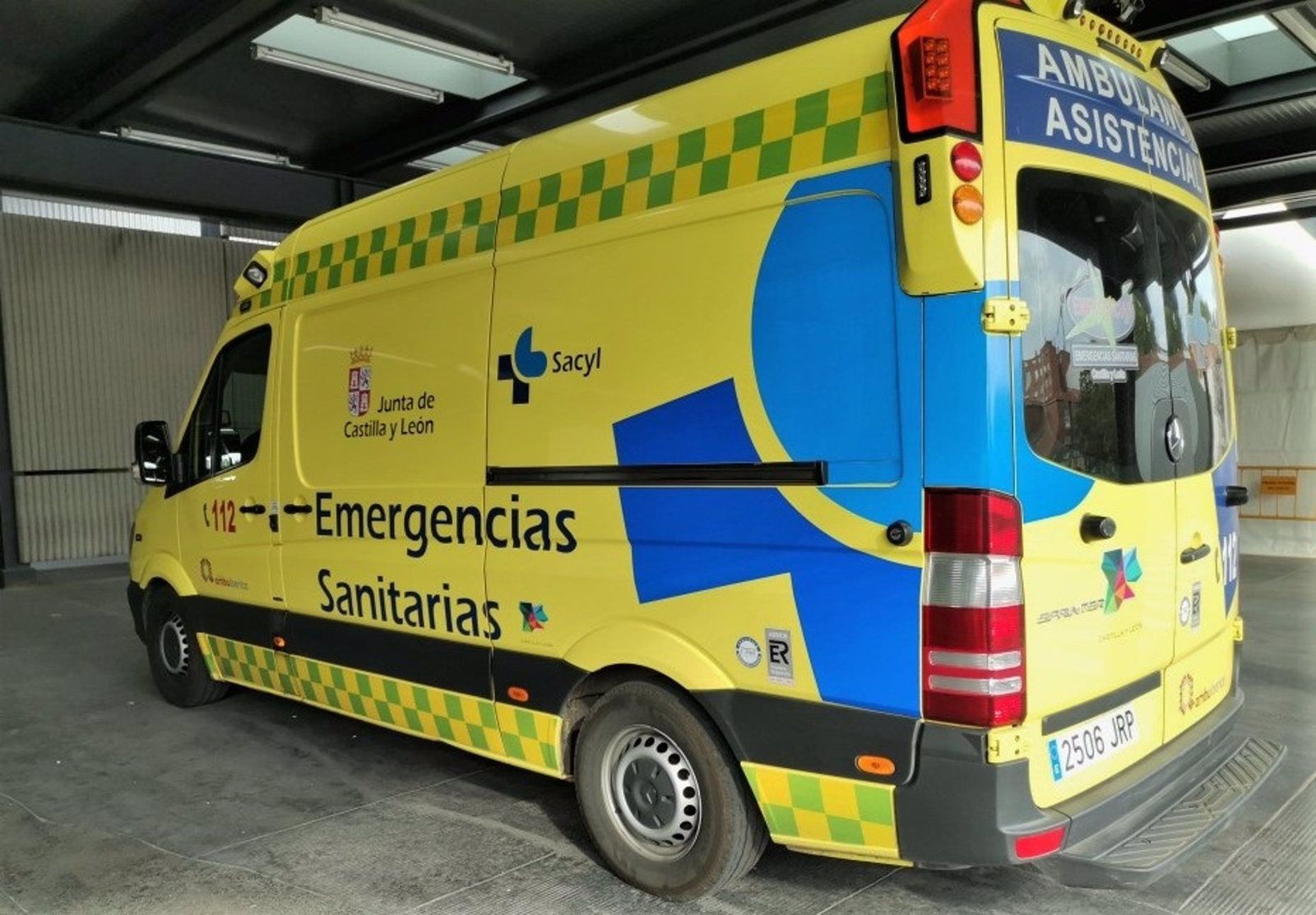 Imagen de archivo de una ambulancia EP