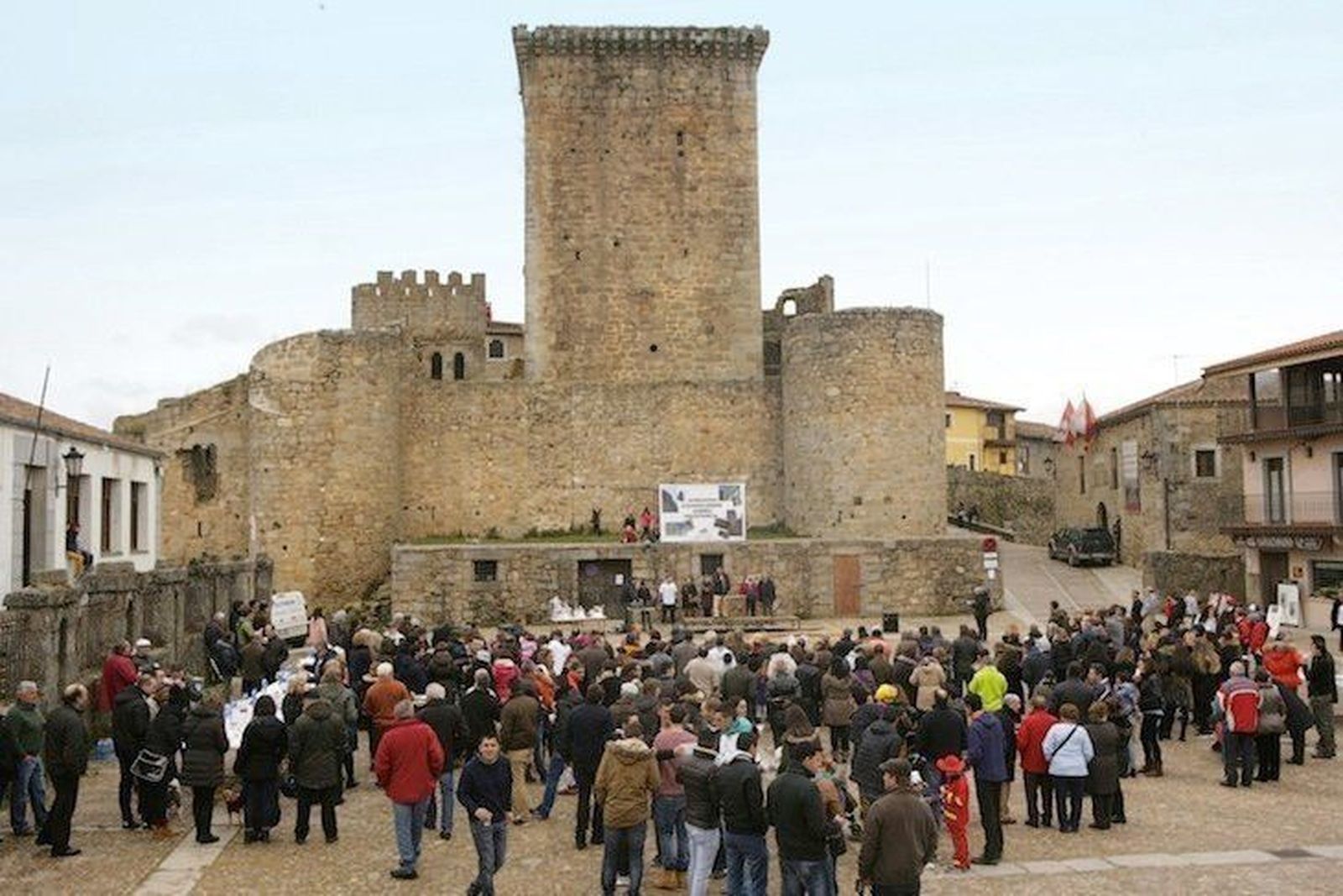 La Junta se olvida de la restauración del castillo de Miranda del Castañar