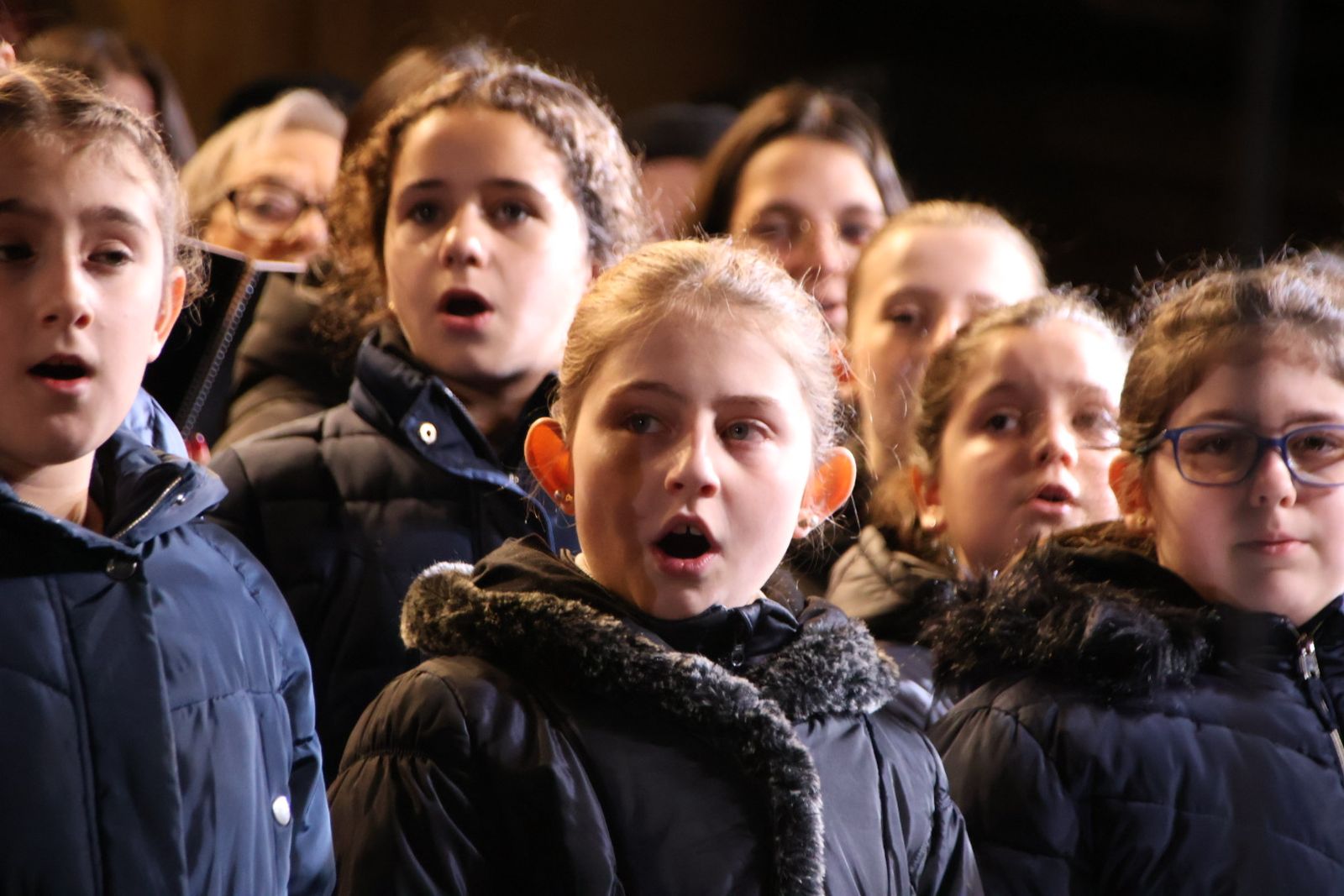 Encendido luces de Navidad en la Plaza Mayor