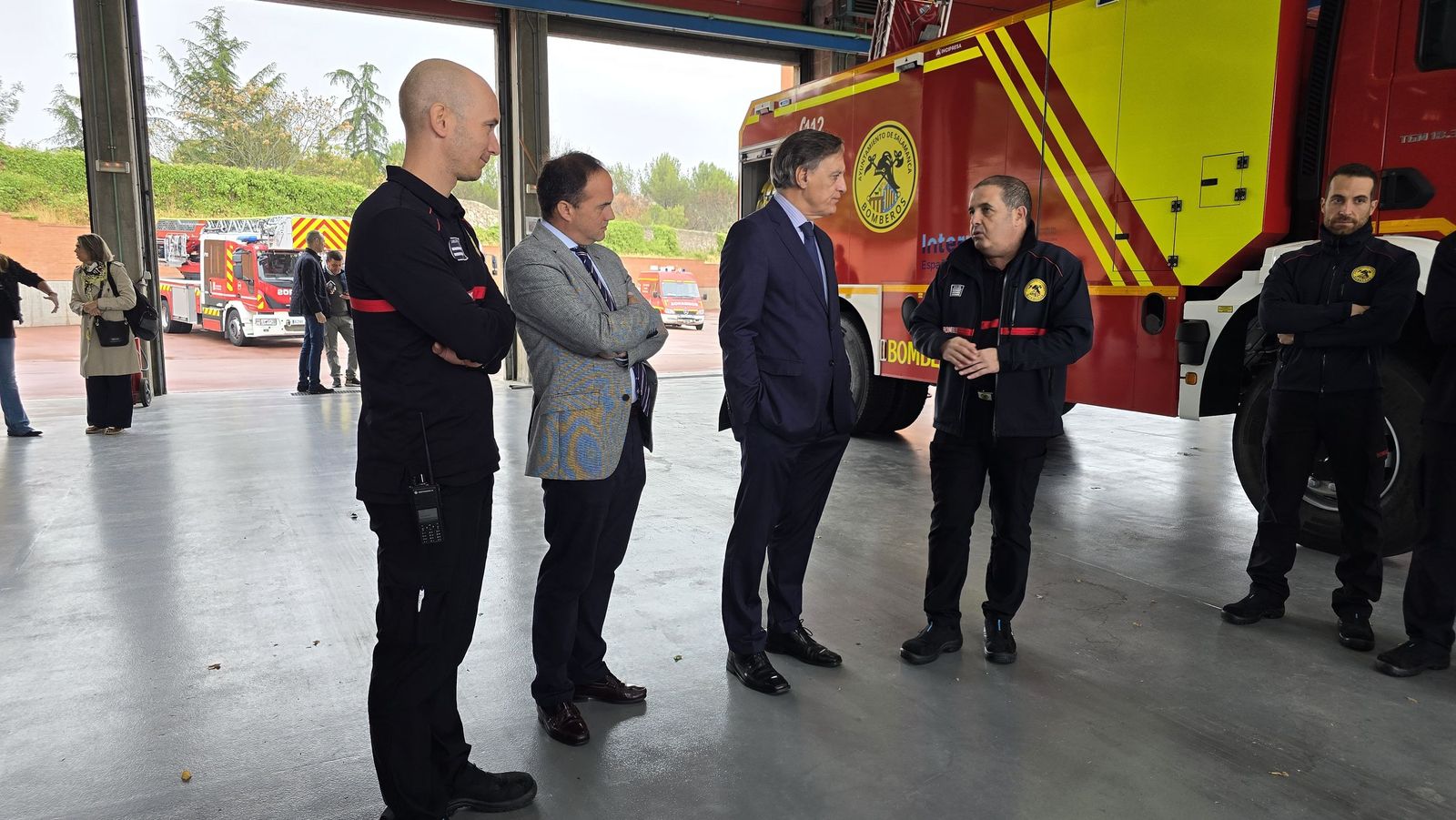 Presentación del nuevo vehículo nodriza del Servicio de Prevención, Extinción de Incendios y Salvamento