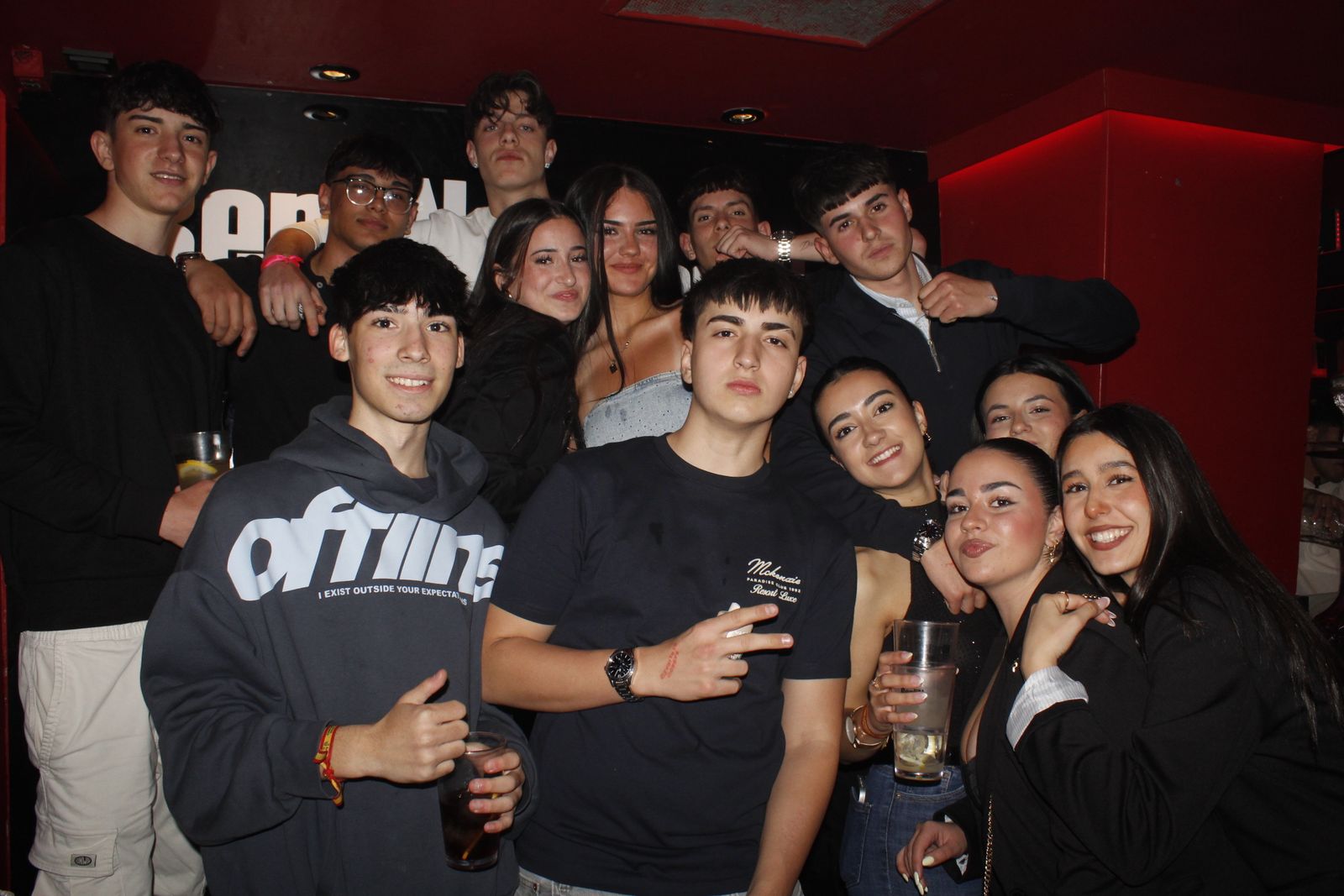 Salamanca de noche, sabado 11 de abril