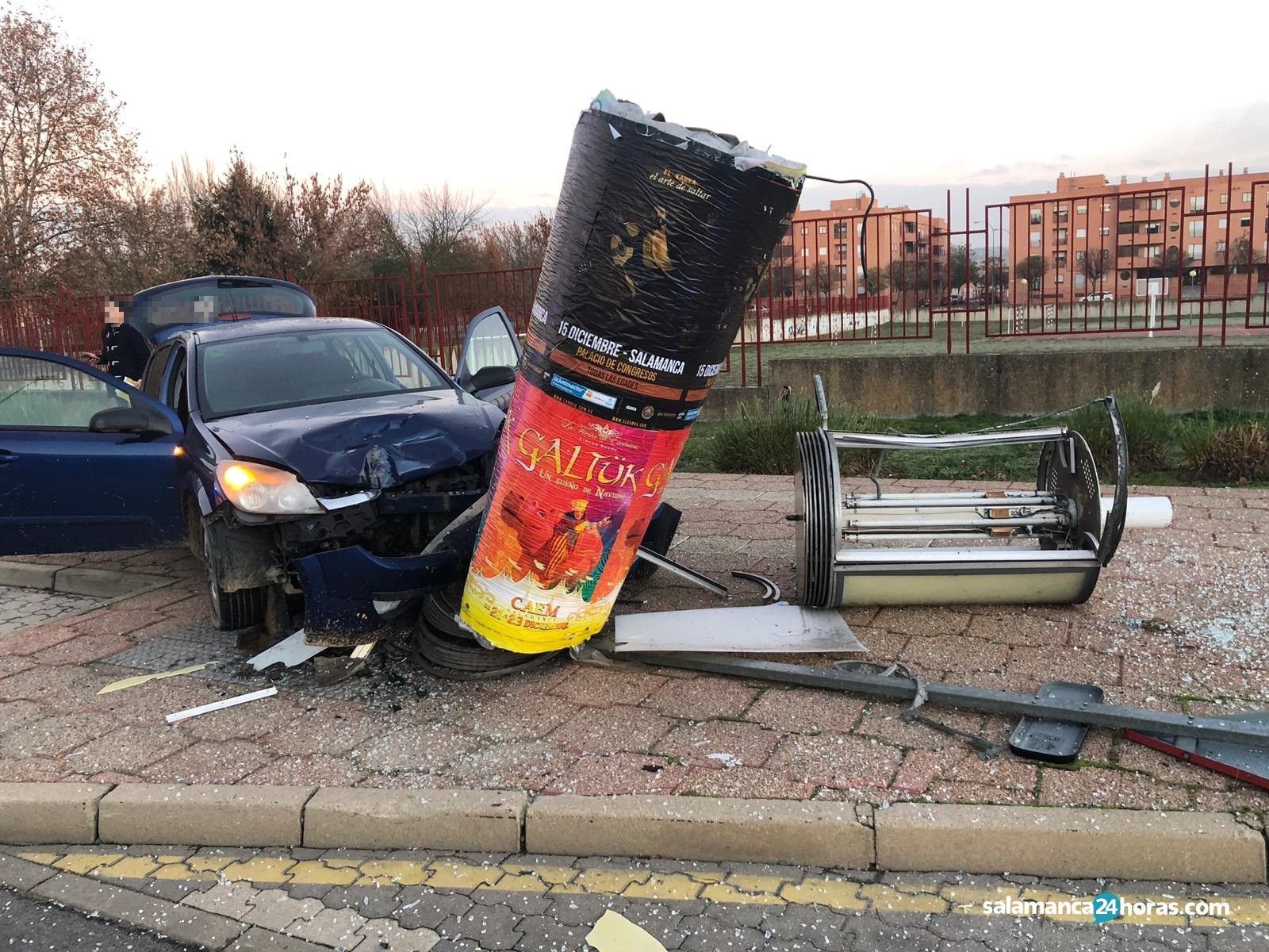 Accidente en la avenida de Lasalle (1)