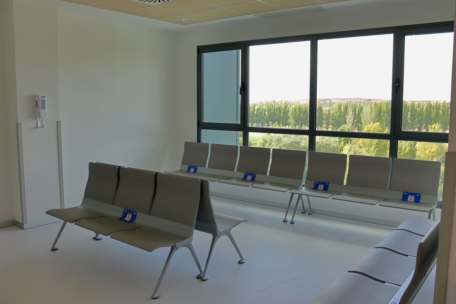 Sala de espera de planta de hospitalización
