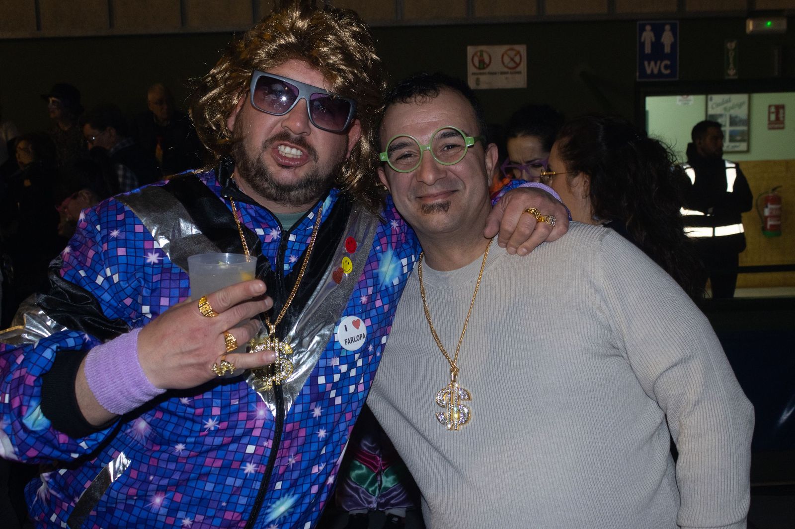 Salamanca de noche, sábado del Carnaval del Toro de Ciudad Rodrigo