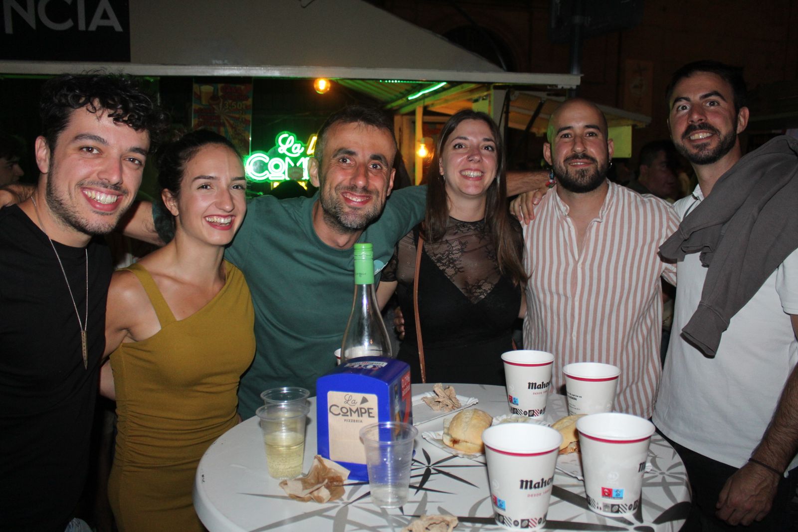 Ambiente en la Feria de Día en la tarde de este sábado