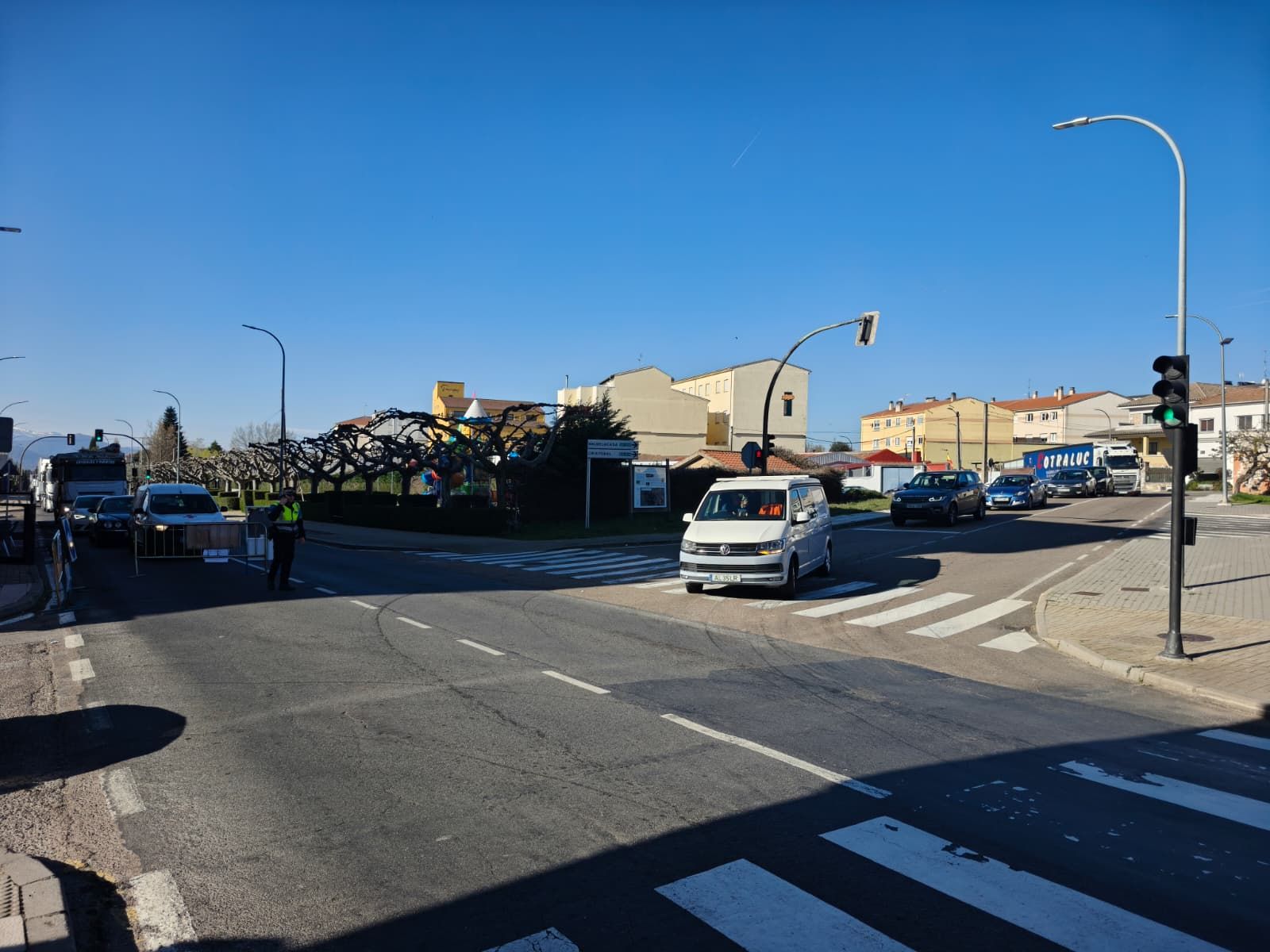 Situación de las carreteras por el corte de la A-66 y la N-630 entre Guijuelo y Béjar