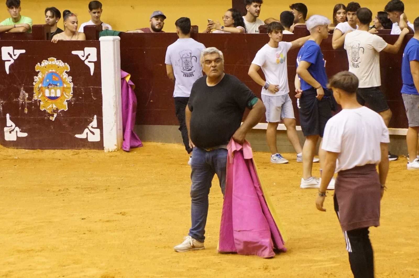 Multitudinario encierro nocturno en Alba de Tormes