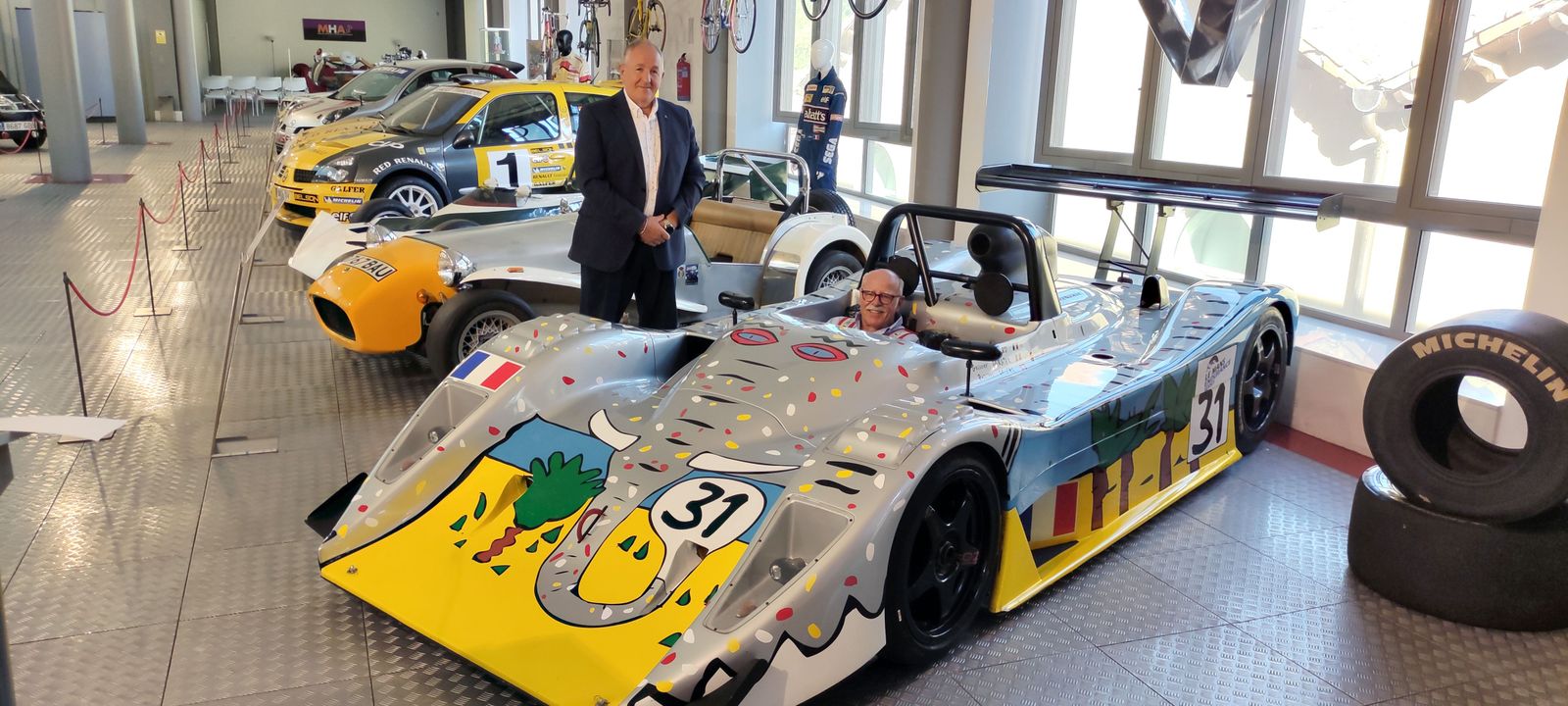 Lucchini SR 2000/14 en el Museo de la Automoción de Salamanca. Foto MHAS | Ayuntamiento de Salamanca