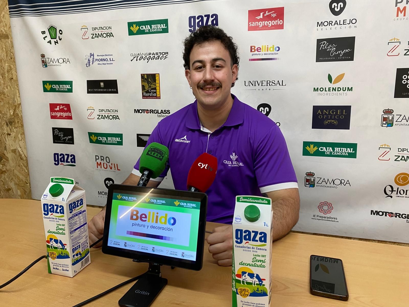 Jorge Oseguera en rueda de prensa este jueves