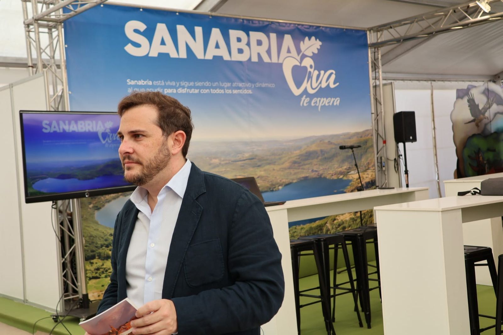 Víctor López de la Parte en la Feria Naturcyl