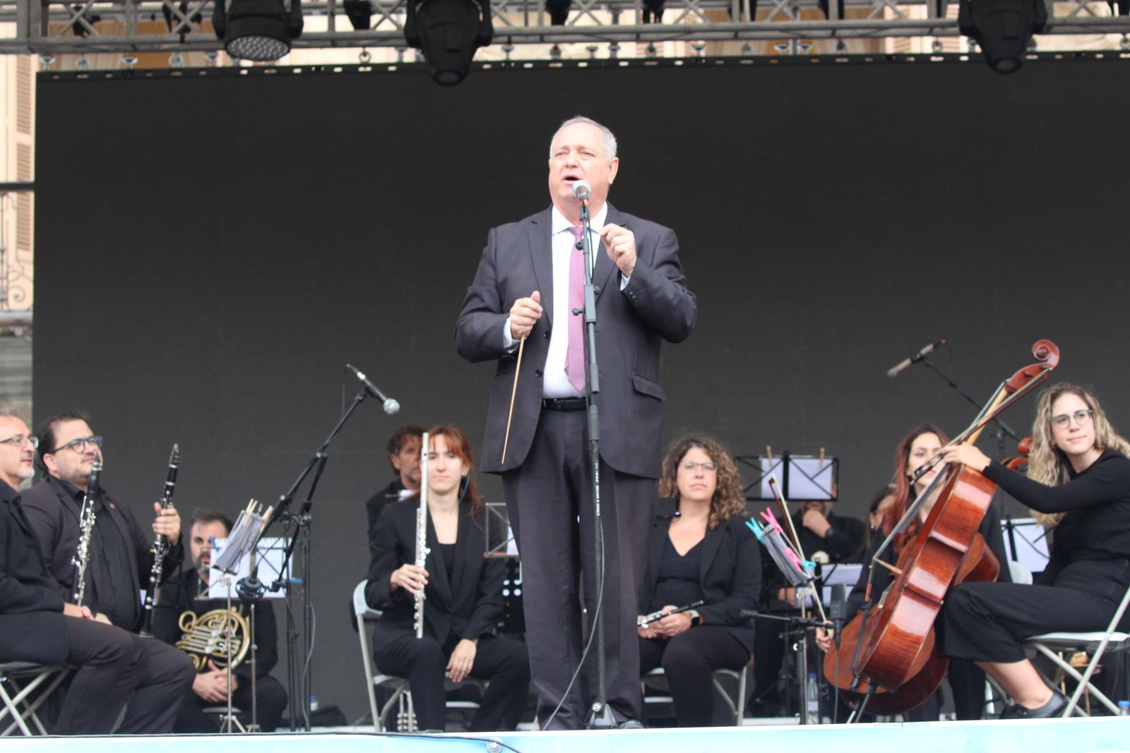 Concierto de la Banda Municipal de Música en la Plaza Mayor
