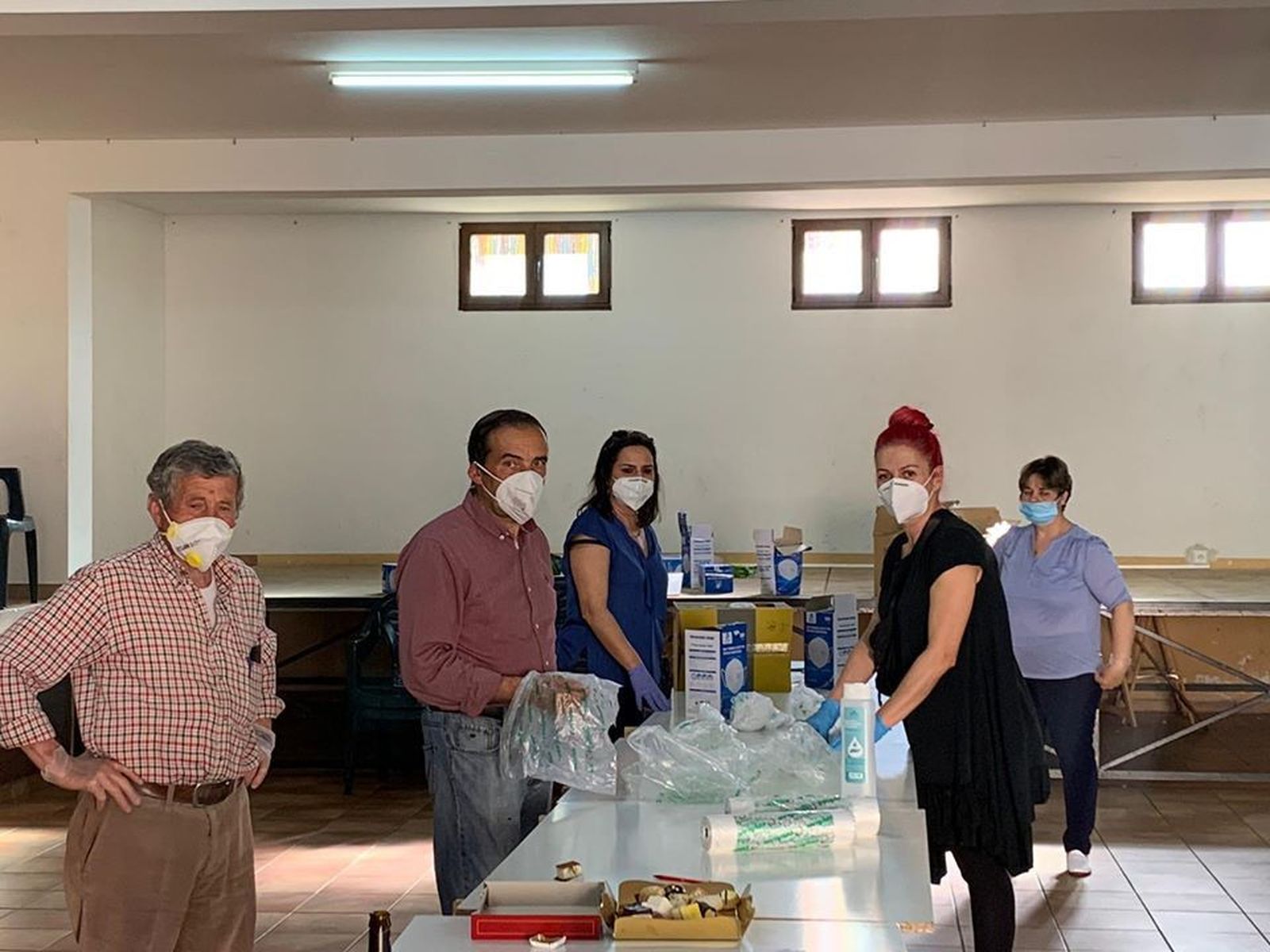 01 Ayto. San Miguel de la Ribera reparto mascarillas 08 05 2020