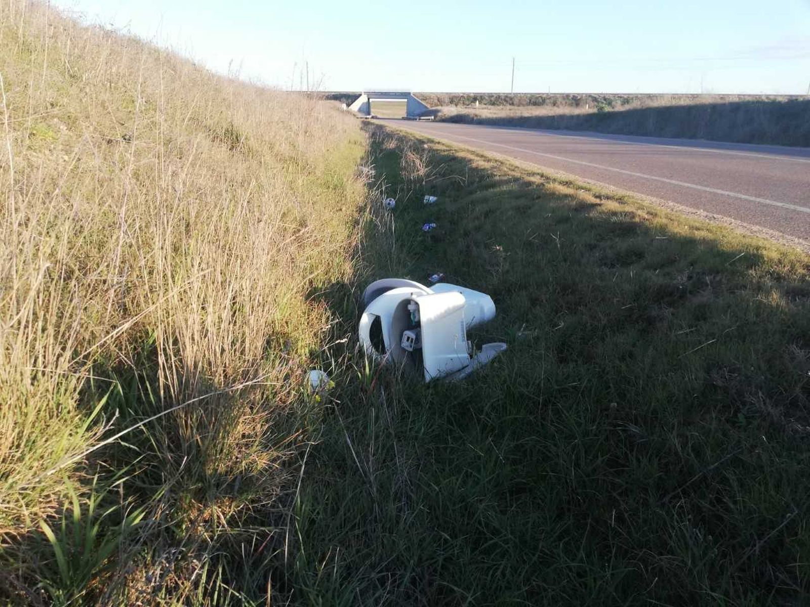 inodoro abandonado