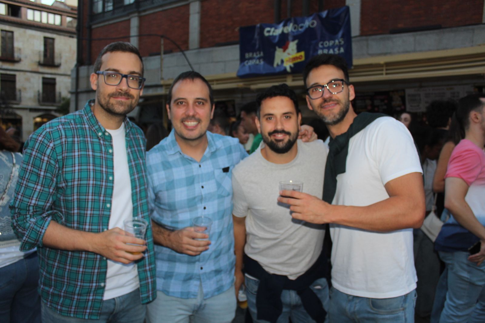 Ambiente en la Feria de Día en la tarde de este jueves