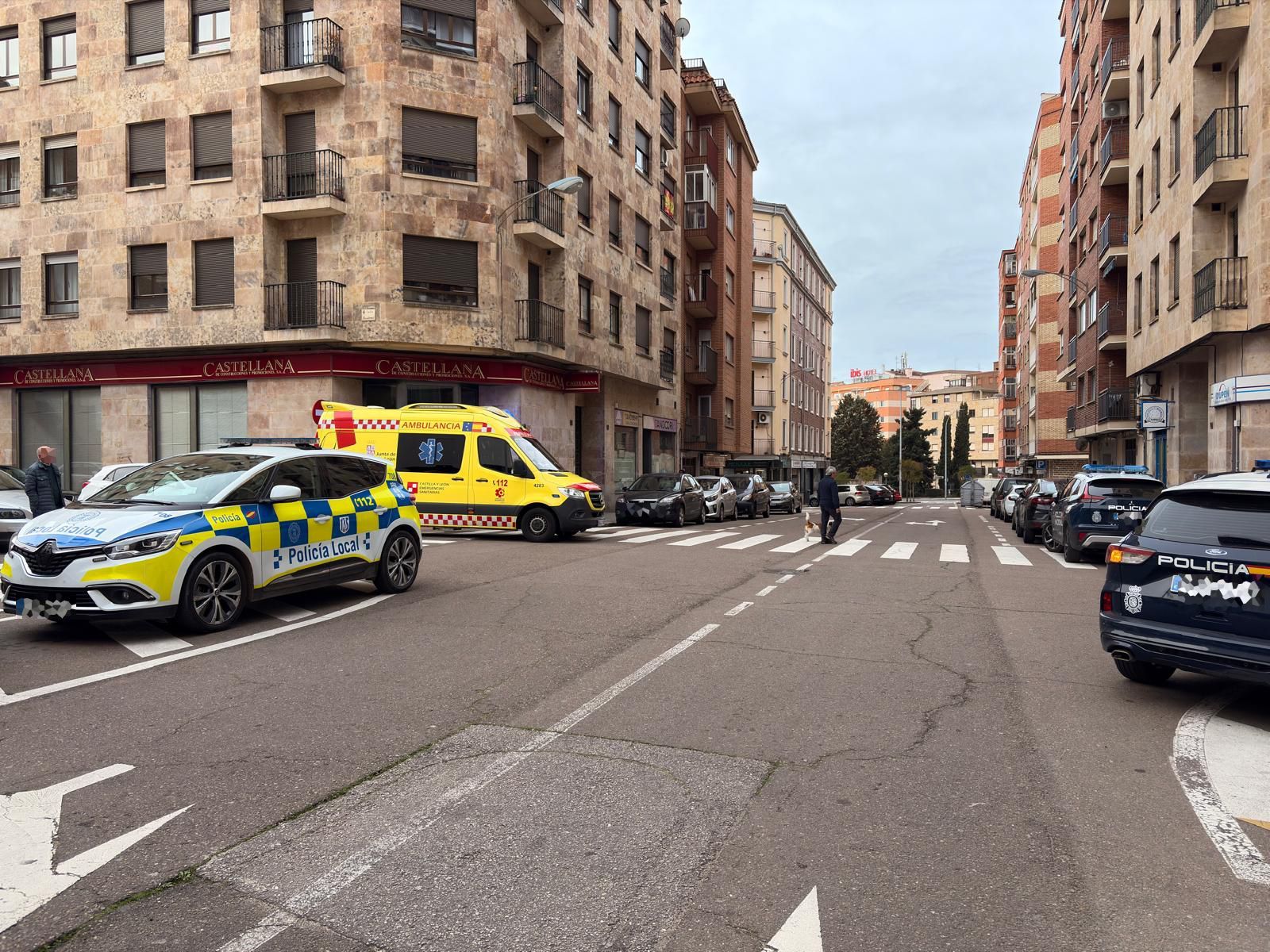 Imagen de archivo de una intervención, no relacionada con el suceso, en la calle Méjico
