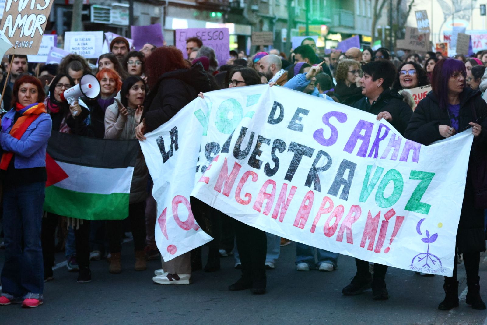 Manifestación por el 8M en Salamanca