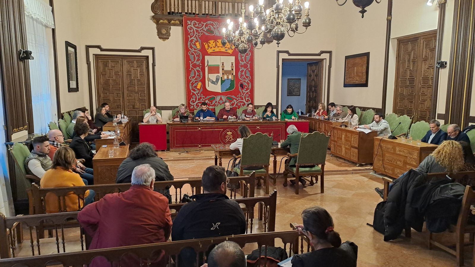 Pleno ordinario mes de enero Ayuntamiento de Zamora.