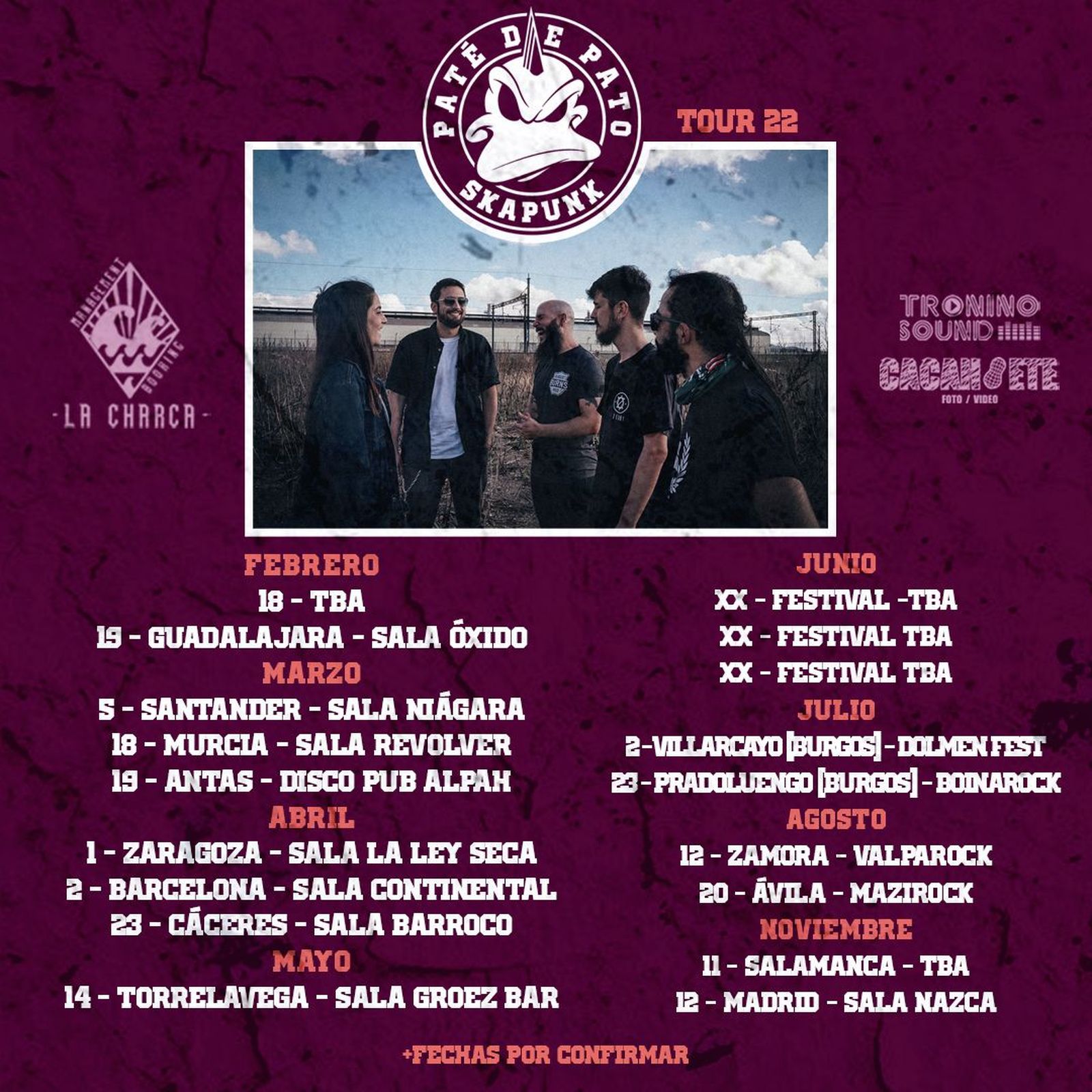 Gira Paté de Pato 2022.