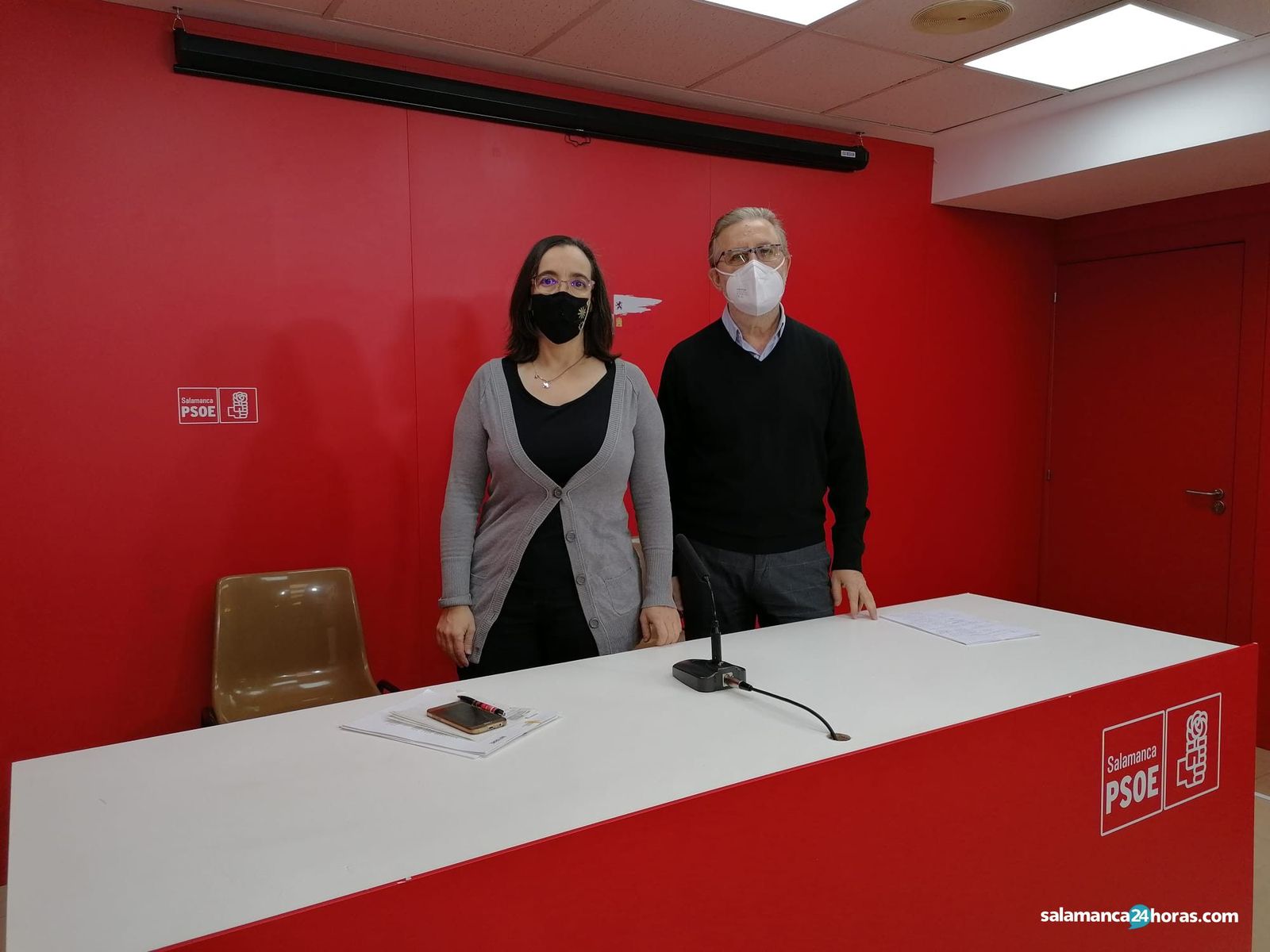 Fidel Francés y Inés Sánchez Pablos